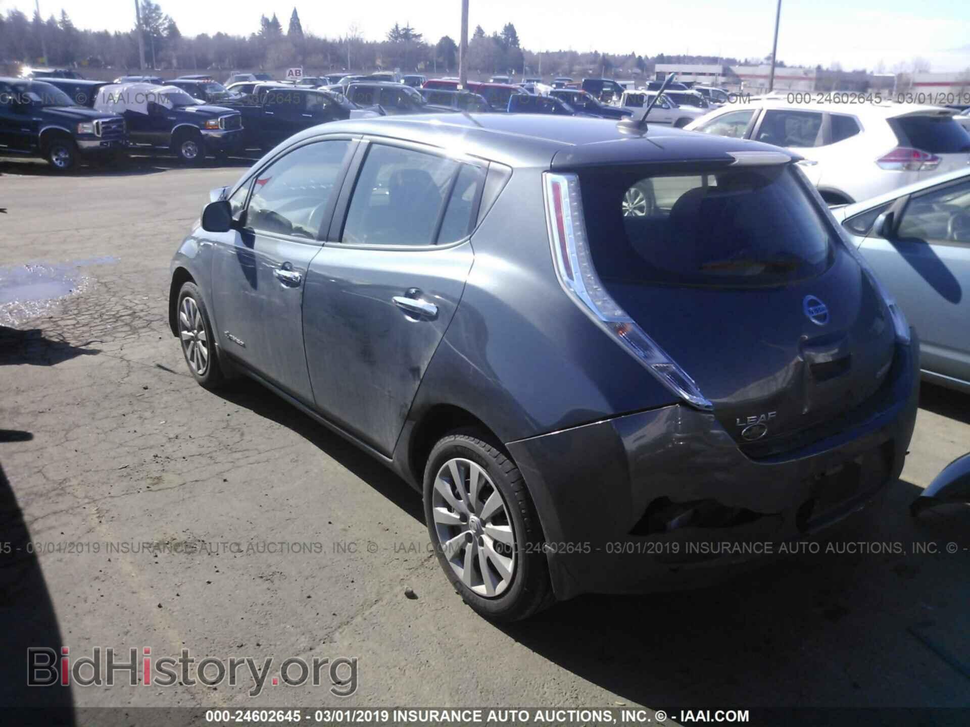 2013 NISSAN LEAF - VIN: 1N4AZ0CP6DC408712 - Фото 3