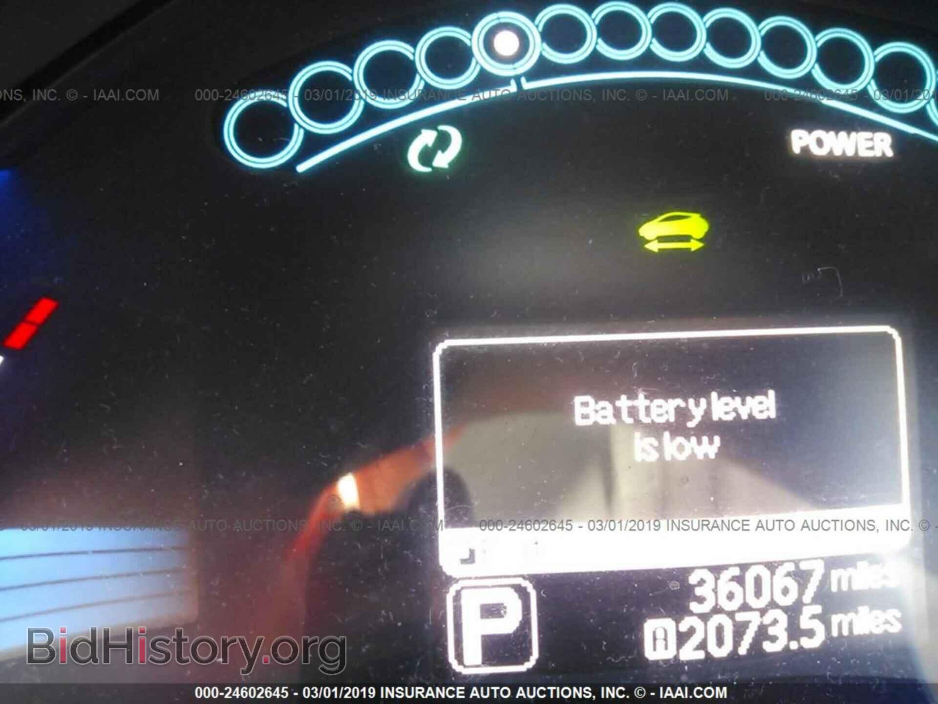 2013 NISSAN LEAF - VIN: 1N4AZ0CP6DC408712 - Фото 7