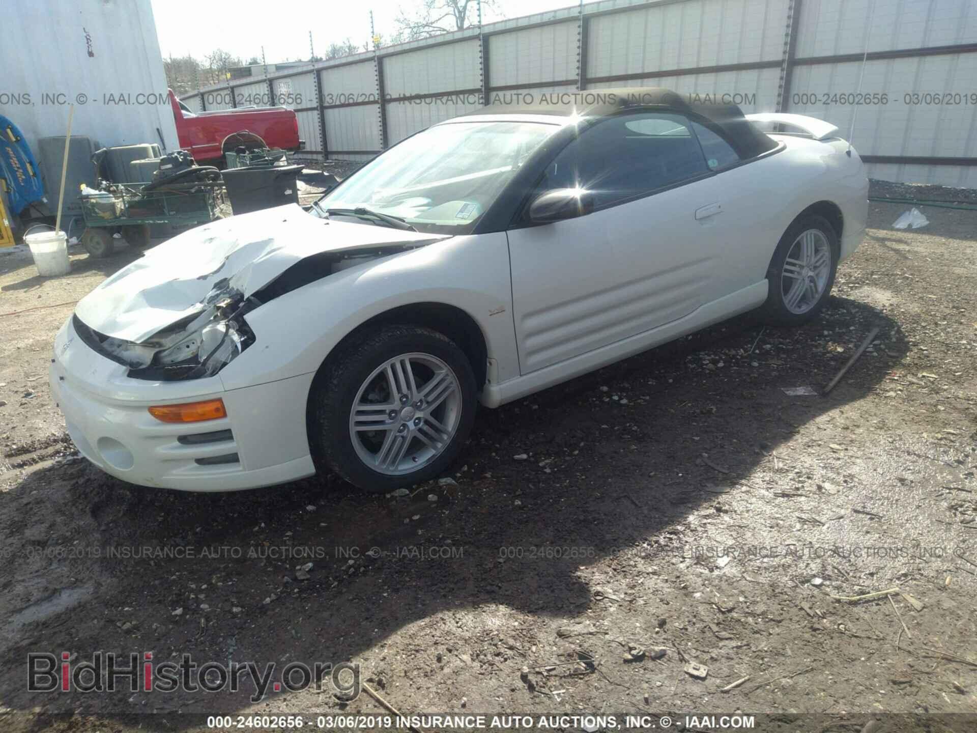 2003 MITSUBISHI ECLIPSE - VIN: 4A3AE55HX3E026286 - Photo 2