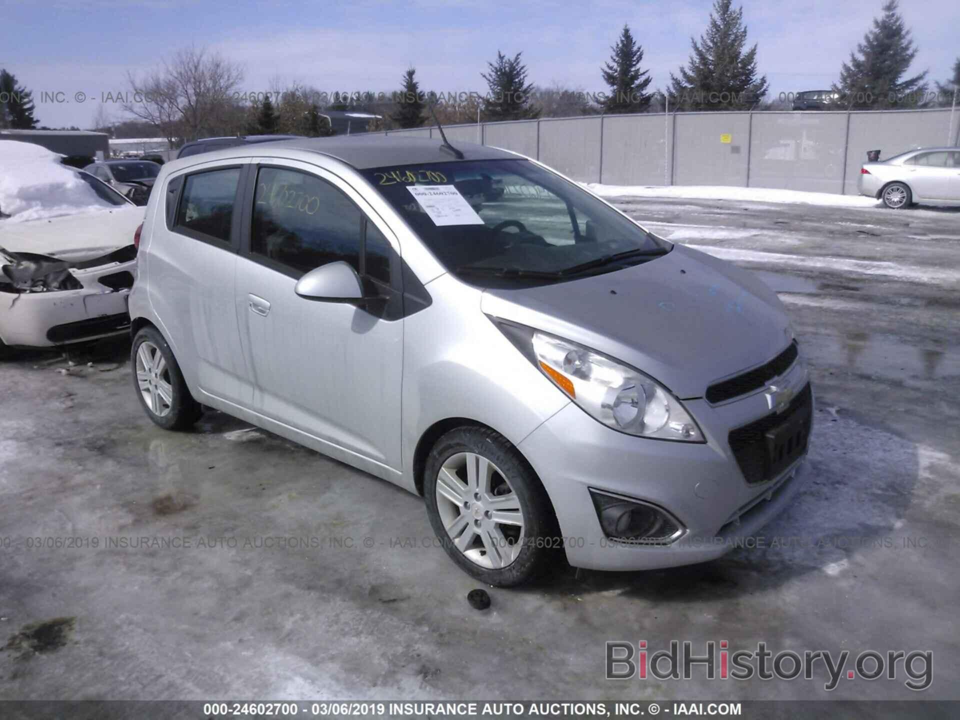 Фотография KL8CC6S97DC609070 - CHEVROLET SPARK 2013