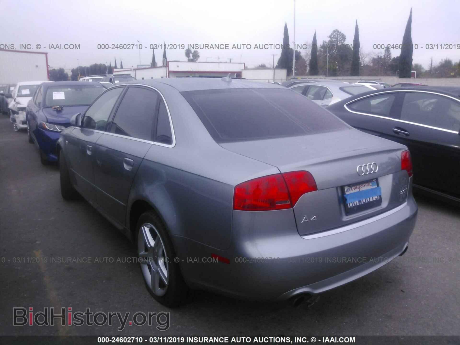 2008 AUDI A4 - VIN: WAUAF78E98A050247 - Фото 3