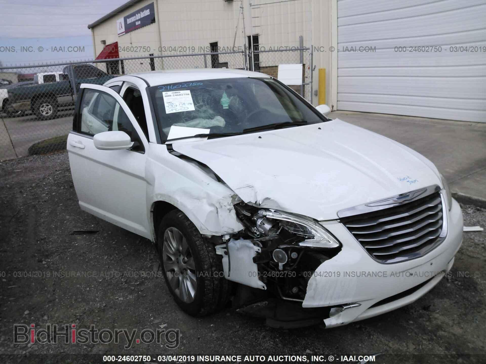 Фотография 1C3CCBAB9EN208733 - CHRYSLER 200 2014