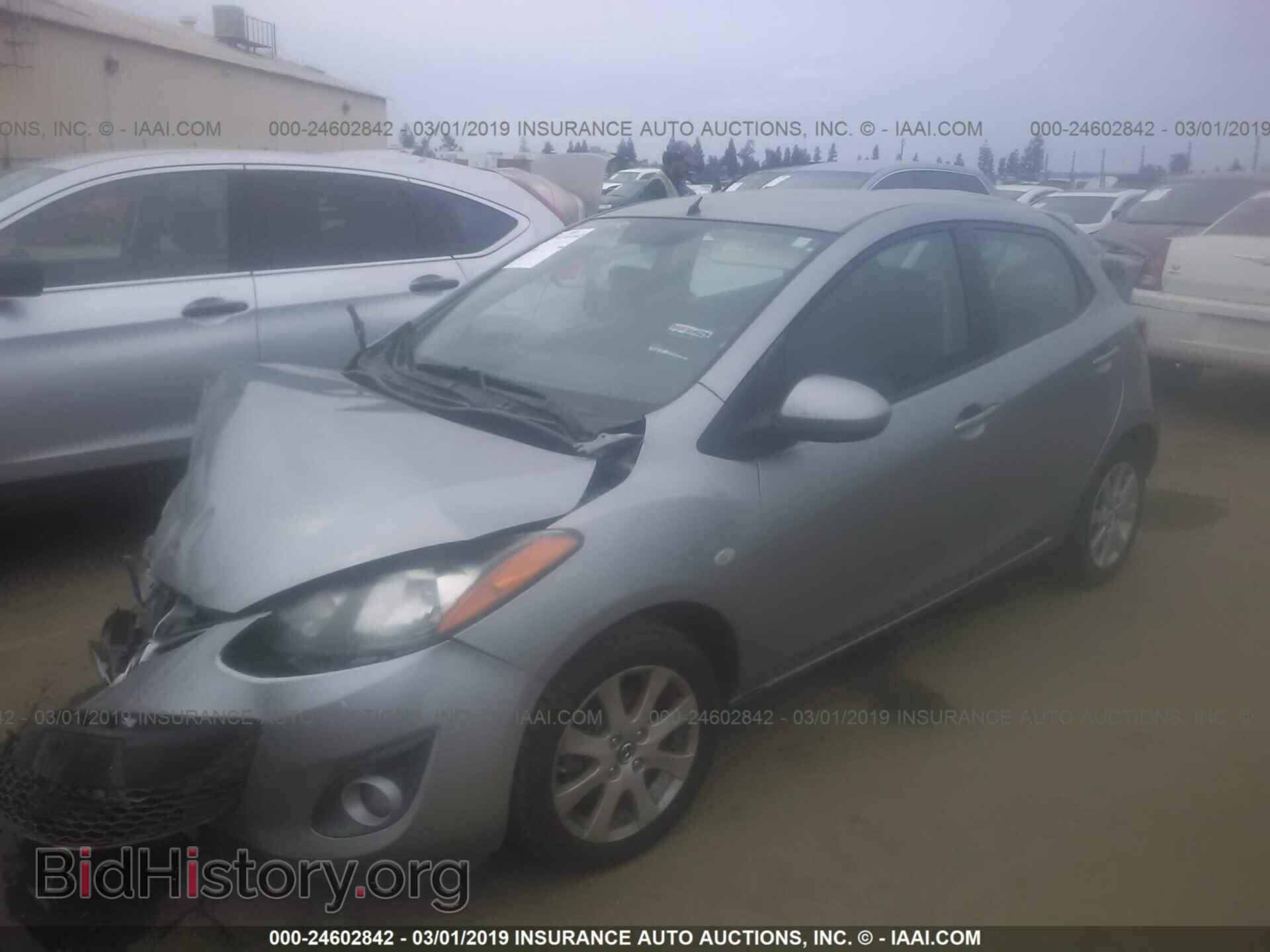 2013 MAZDA MAZDA2 - VIN: JM1DE1LY9D0160927 - Фото 2