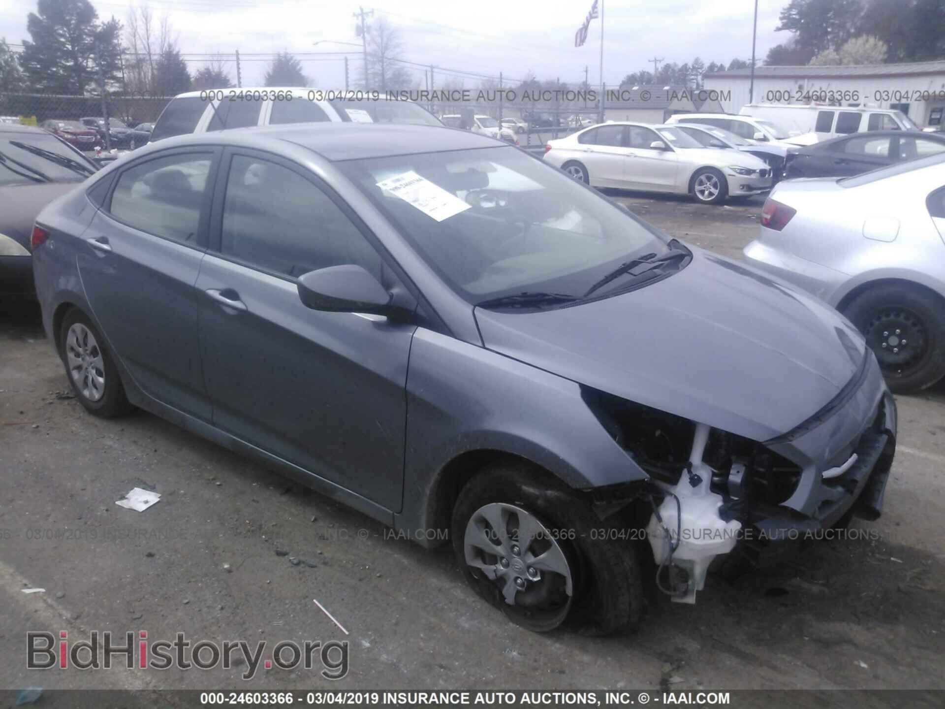 Фотография KMHCT4AE3HU239113 - HYUNDAI ACCENT 2017