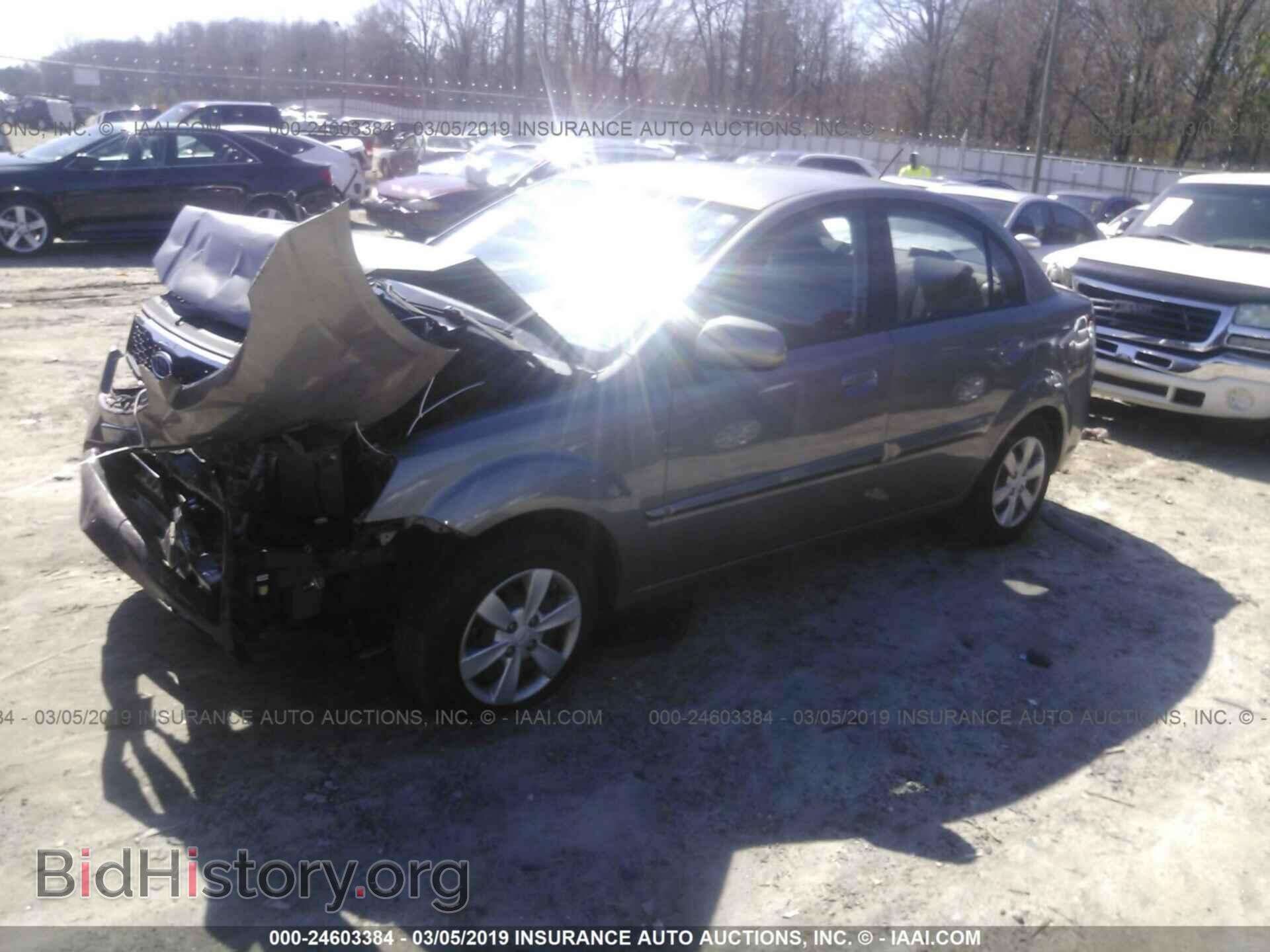 2011 KIA RIO - VIN: KNADH4A3XB6851696 - Фото 2