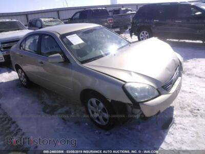 2007 Kia OPTIMA LX/EX, бежевый — VIN KNAGE123775120739, IAAI