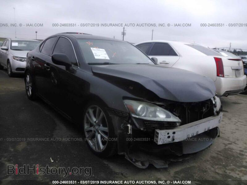 2007 Lexus IS 350 (VIN JTHBE262472009036) — photo 1 of 10, IAAI, damage: front end