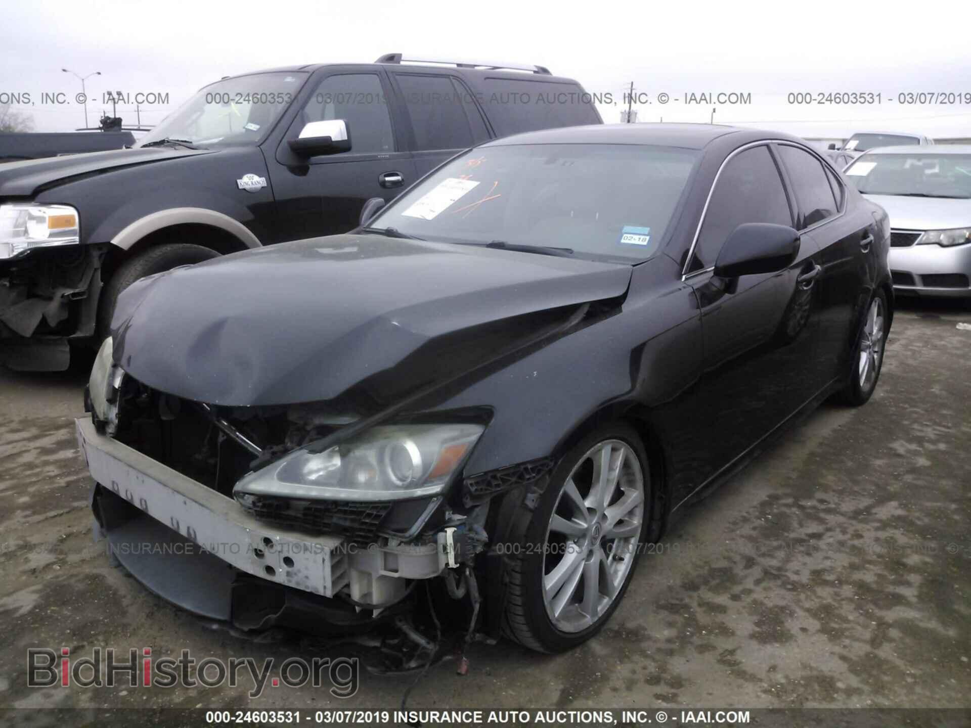 2007 LEXUS IS - VIN: JTHBE262472009036 - Photo 2