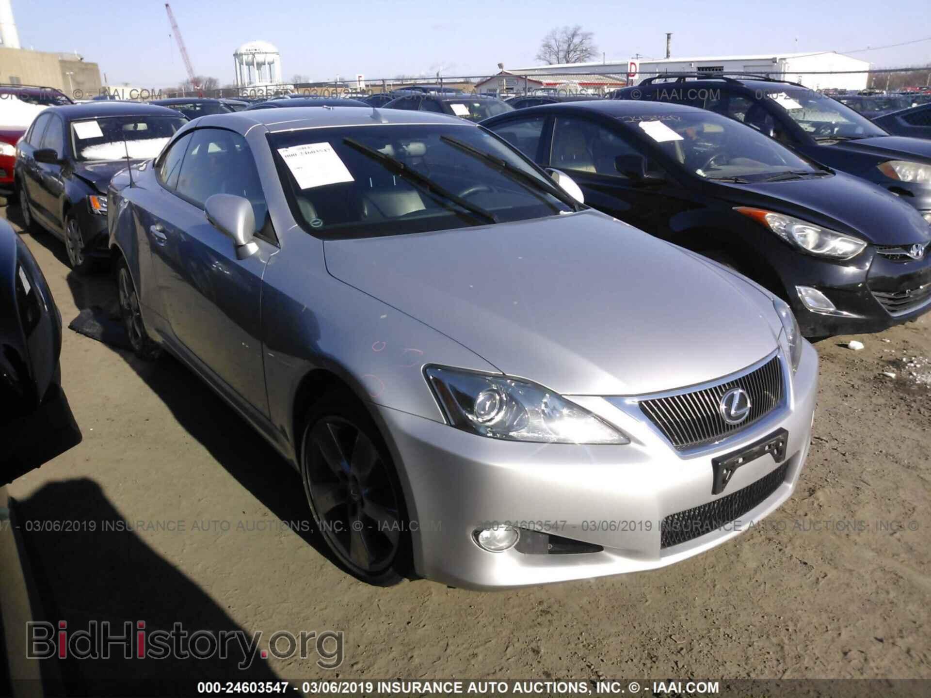Photo JTHFE2C2XA2501308 - LEXUS IS 2010