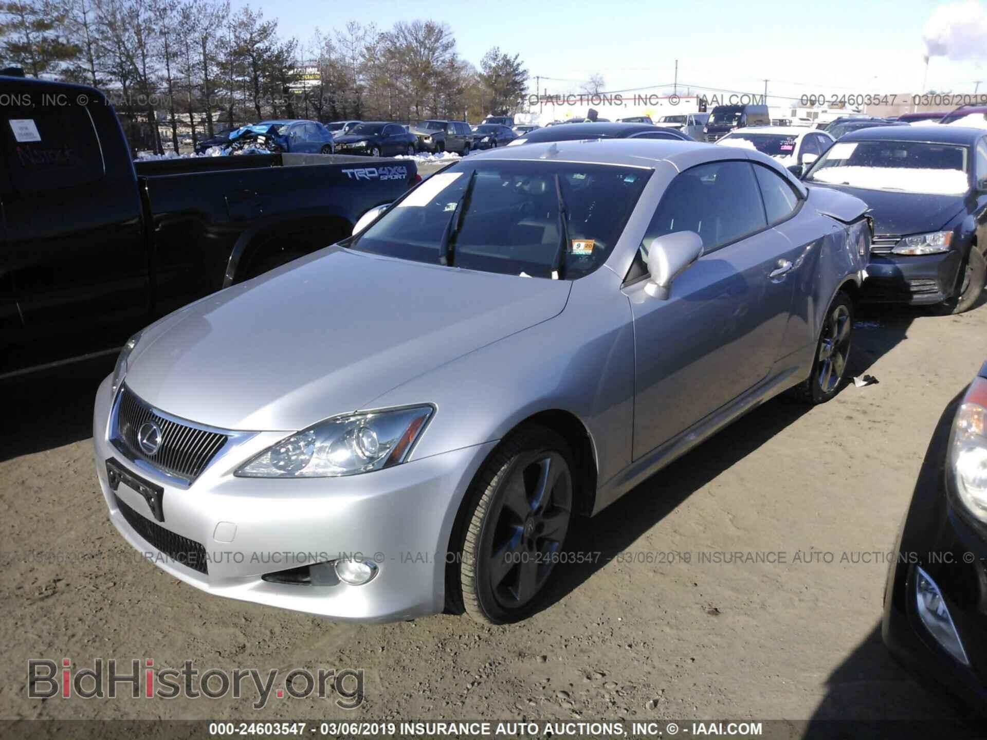 2010 LEXUS IS - VIN: JTHFE2C2XA2501308 - Photo 2