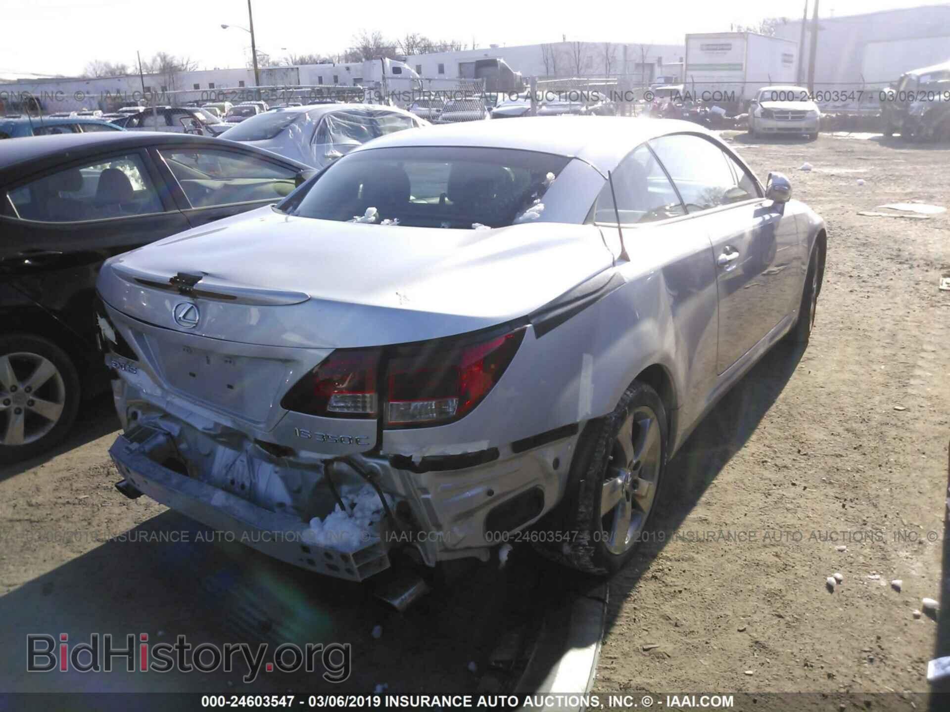 2010 LEXUS IS - VIN: JTHFE2C2XA2501308 - Photo 4