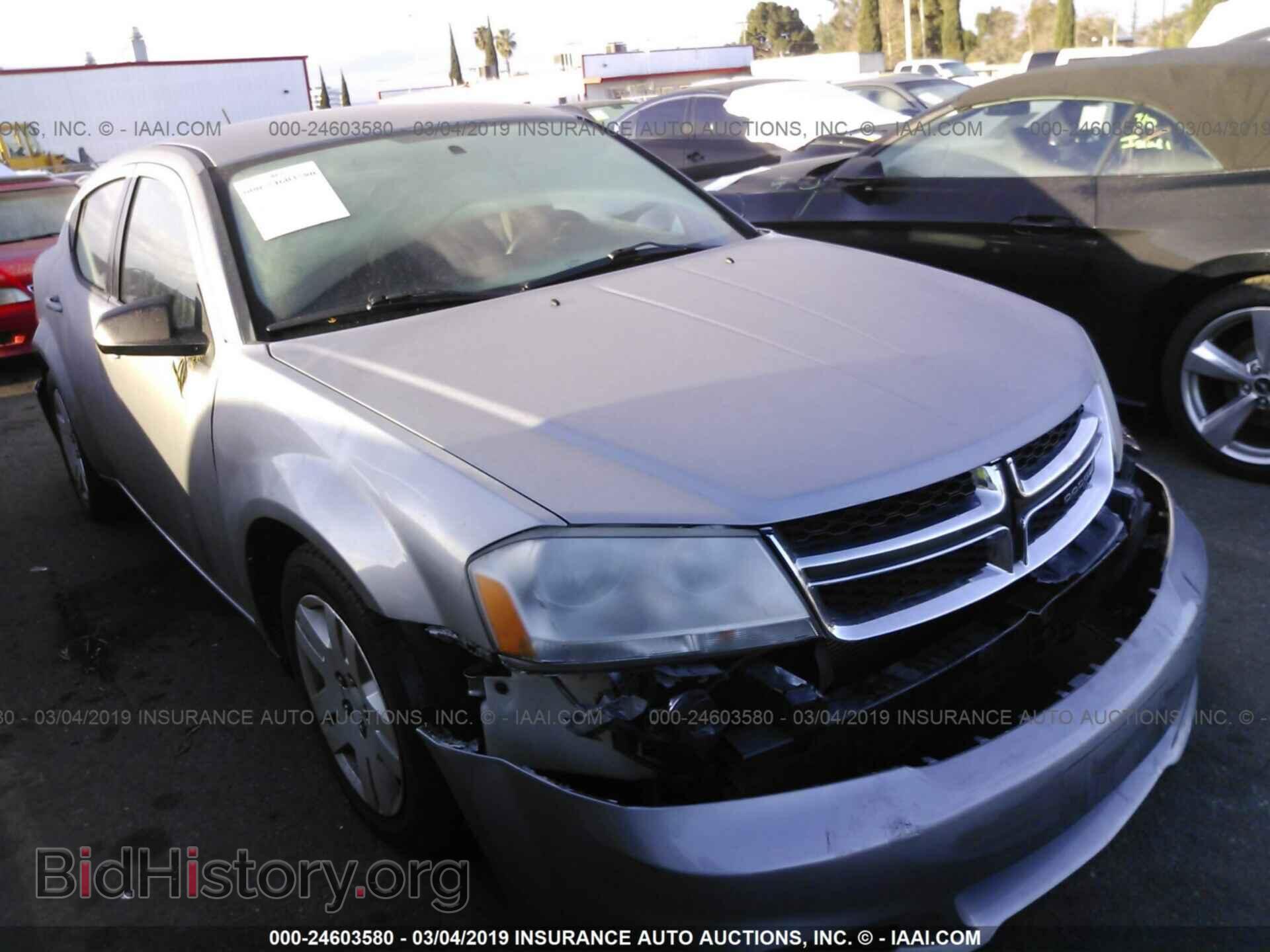 Photo 1C3CDZAB2EN129863 - DODGE AVENGER 2014