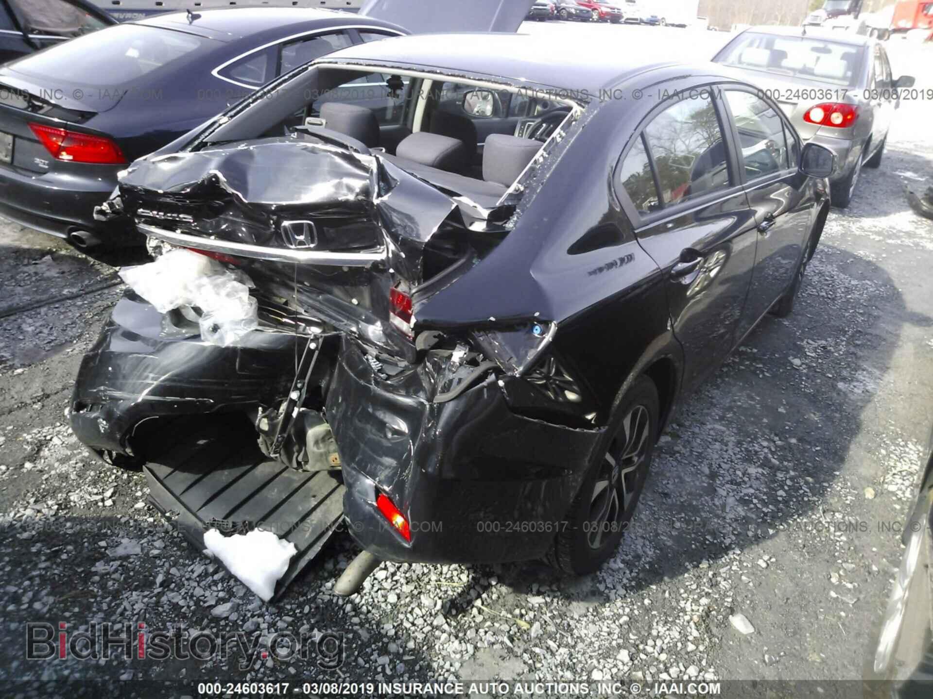 2013 HONDA CIVIC - VIN: 19XFB2F89DE277319 - Фото 4