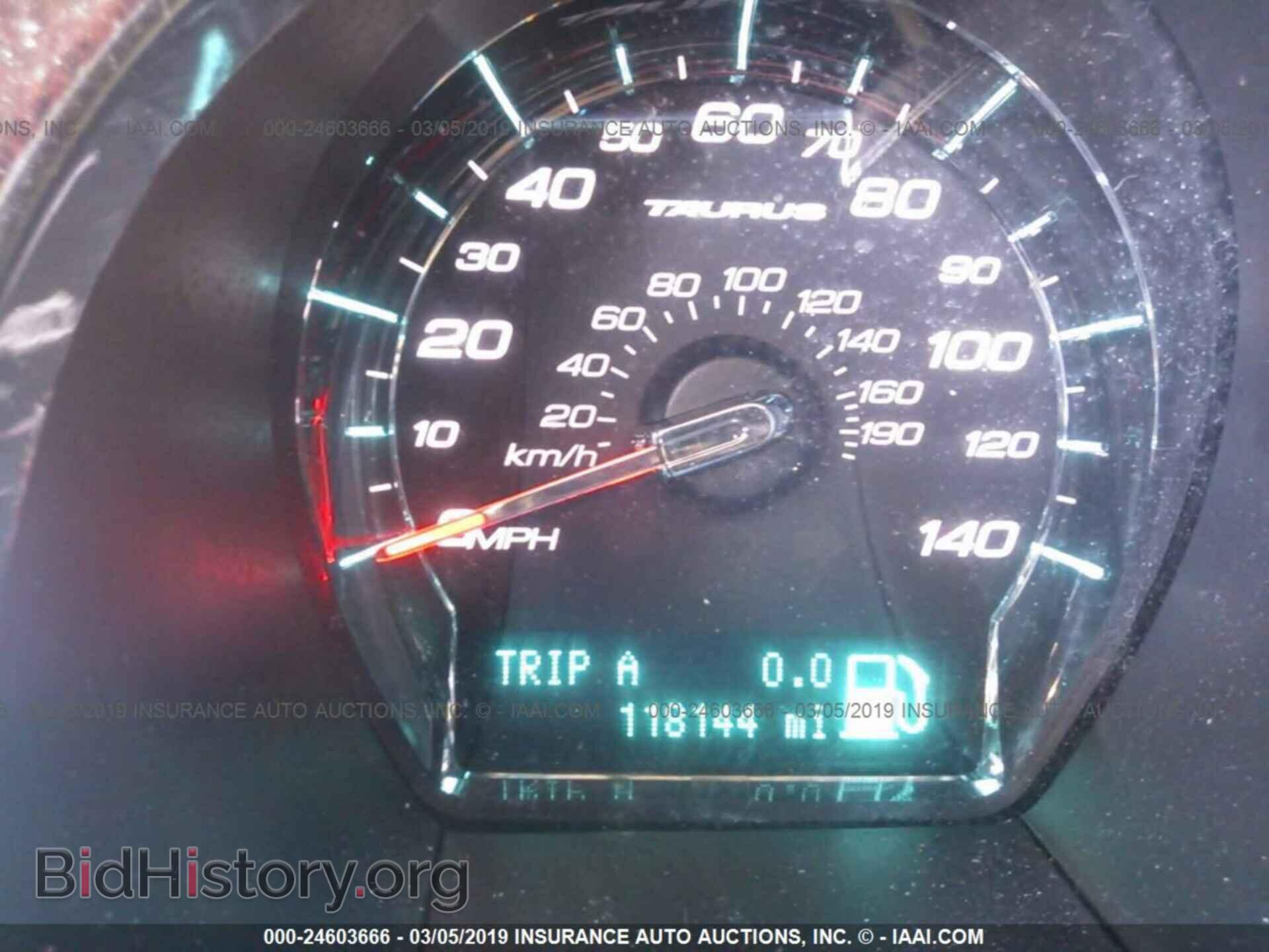 2012 FORD TAURUS - VIN: 1FAHP2FW7CG101317 - Фото 7