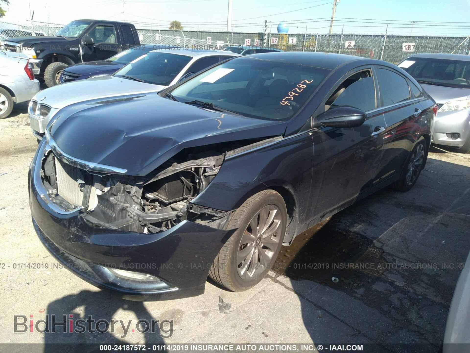 2012 HYUNDAI SONATA - VIN: 5NPEC4ABXCH439282 - Фото 2