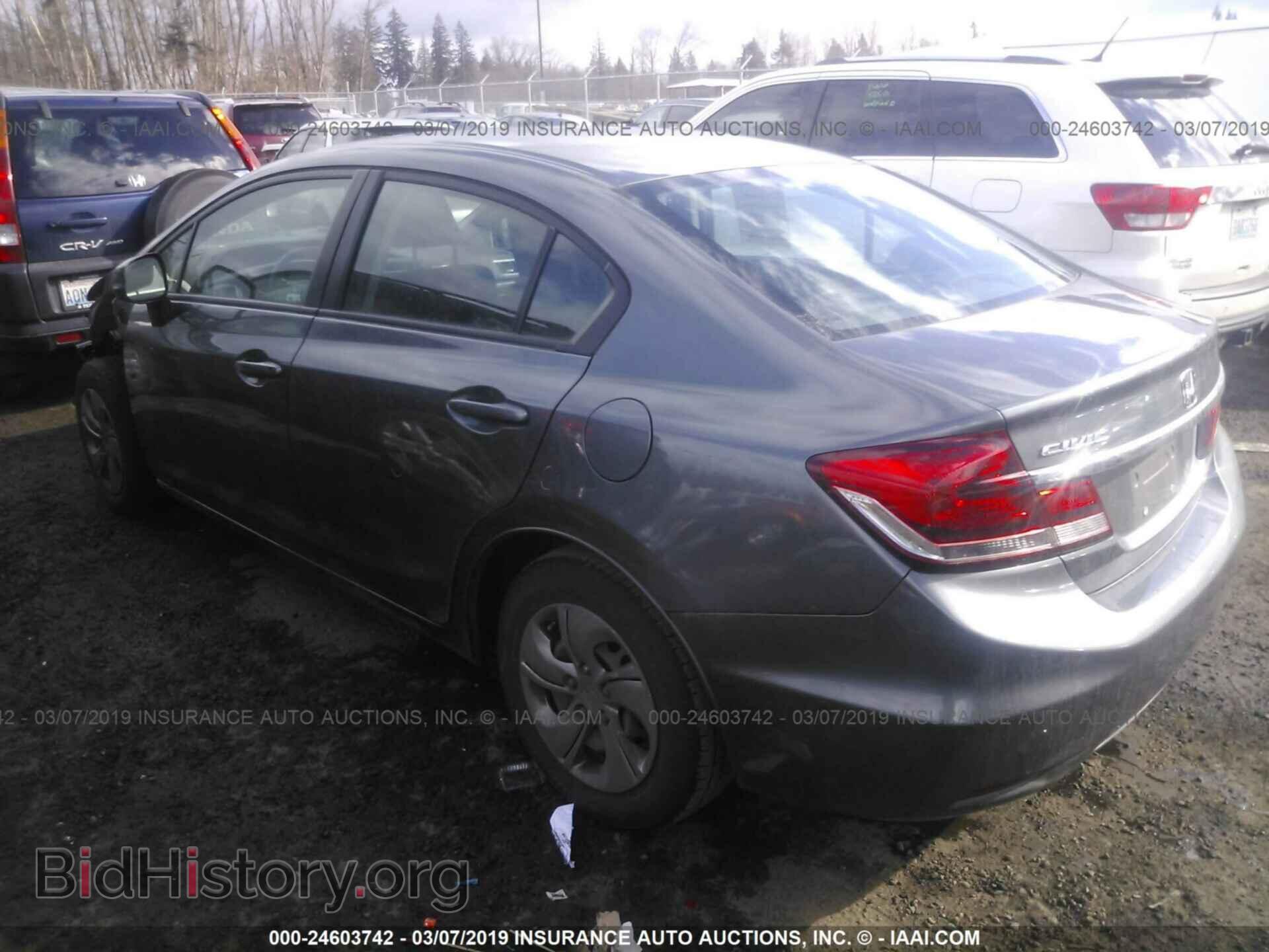 2013 HONDA CIVIC - VIN: 19XFB2F50DE239337 - Фото 3