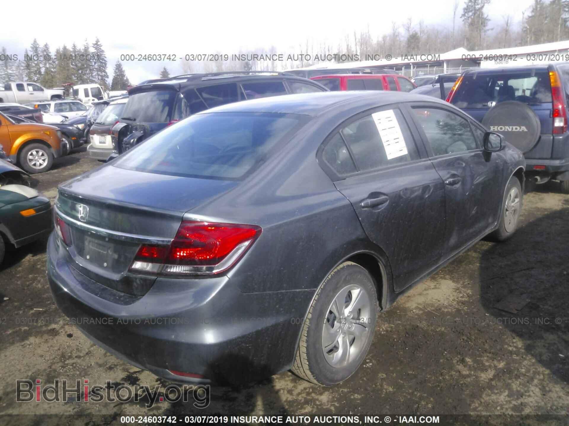 2013 HONDA CIVIC - VIN: 19XFB2F50DE239337 - Фото 4