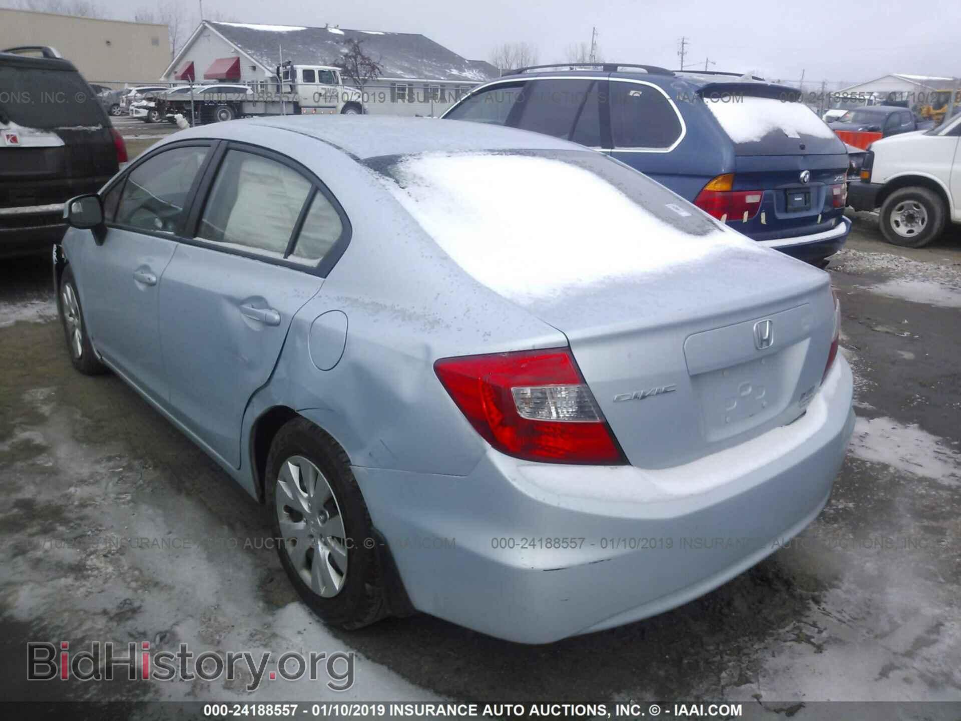 2012 HONDA CIVIC - VIN: 2HGFB2F58CH599993 - Photo 3