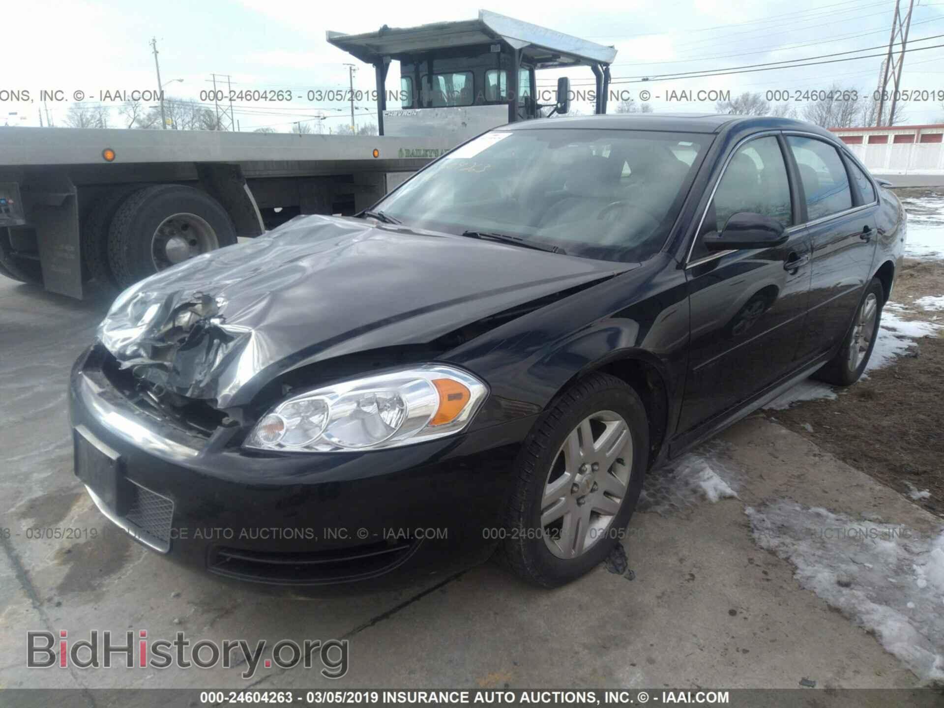 2012 CHEVROLET IMPALA - VIN: 2G1WB5E38C1128217 - Фото 2