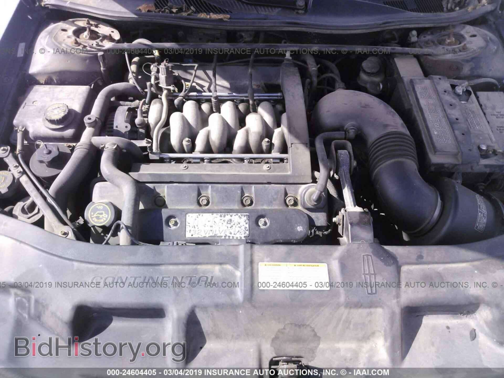 1999 LINCOLN CONTINENTAL - VIN: 1LNHM97V2XY676518 - Фото 10