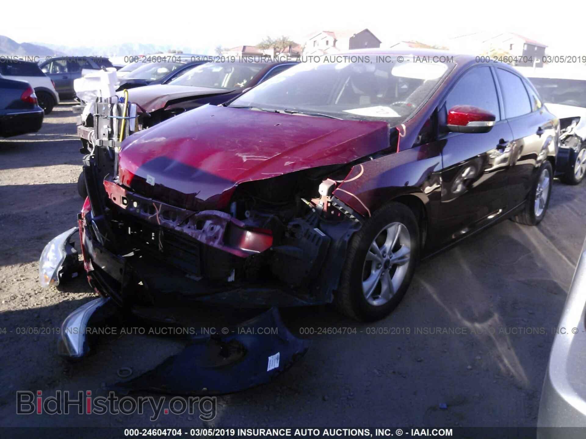 2014 FORD FOCUS - VIN: 1FADP3F2XEL407553 - Фото 2