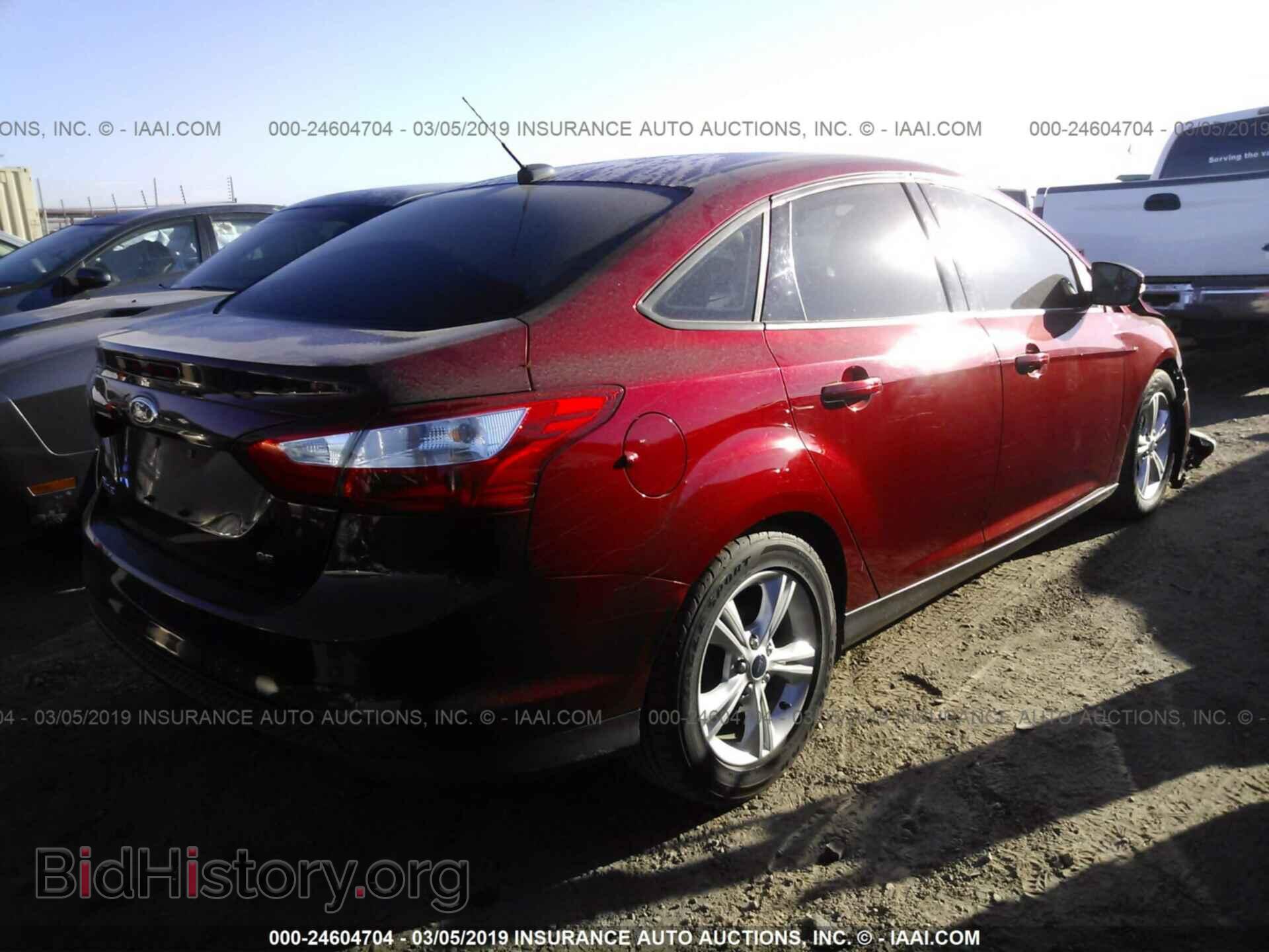 2014 FORD FOCUS - VIN: 1FADP3F2XEL407553 - Фото 4