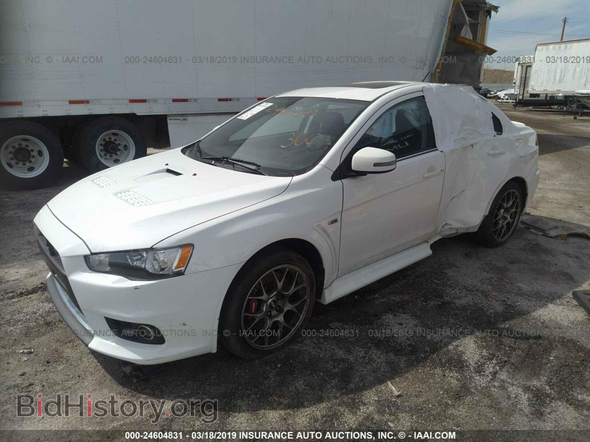 2015 MITSUBISHI LANCER - VIN: JA32W5FV0FU007327 - Фото 2