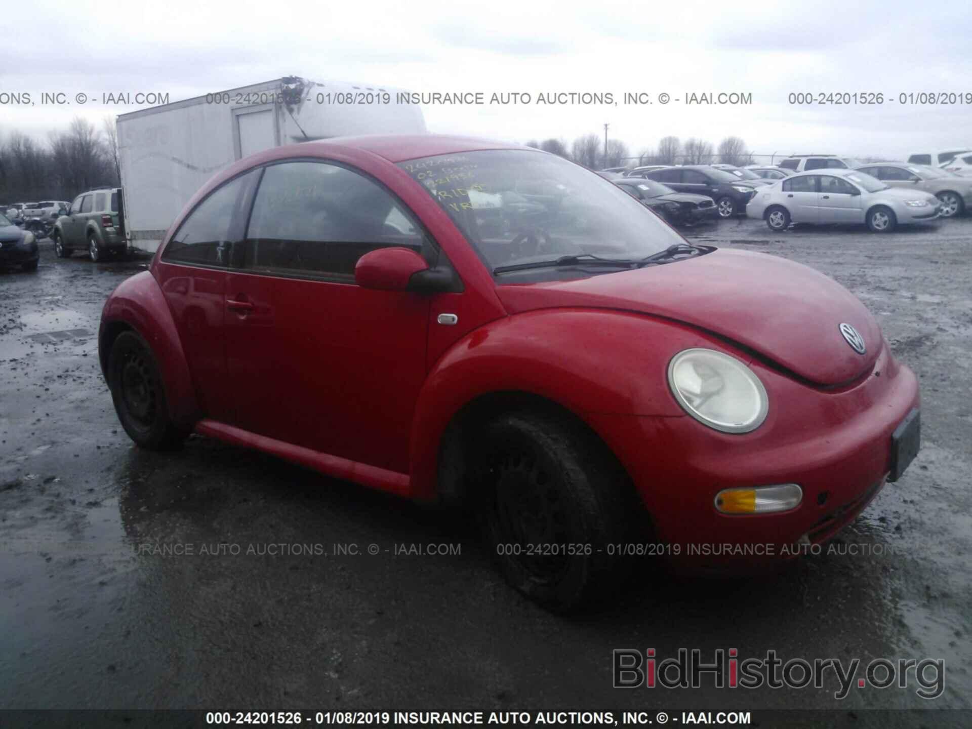 Photo 3VWBK21C52M411219 - VOLKSWAGEN NEW BEETLE 2002