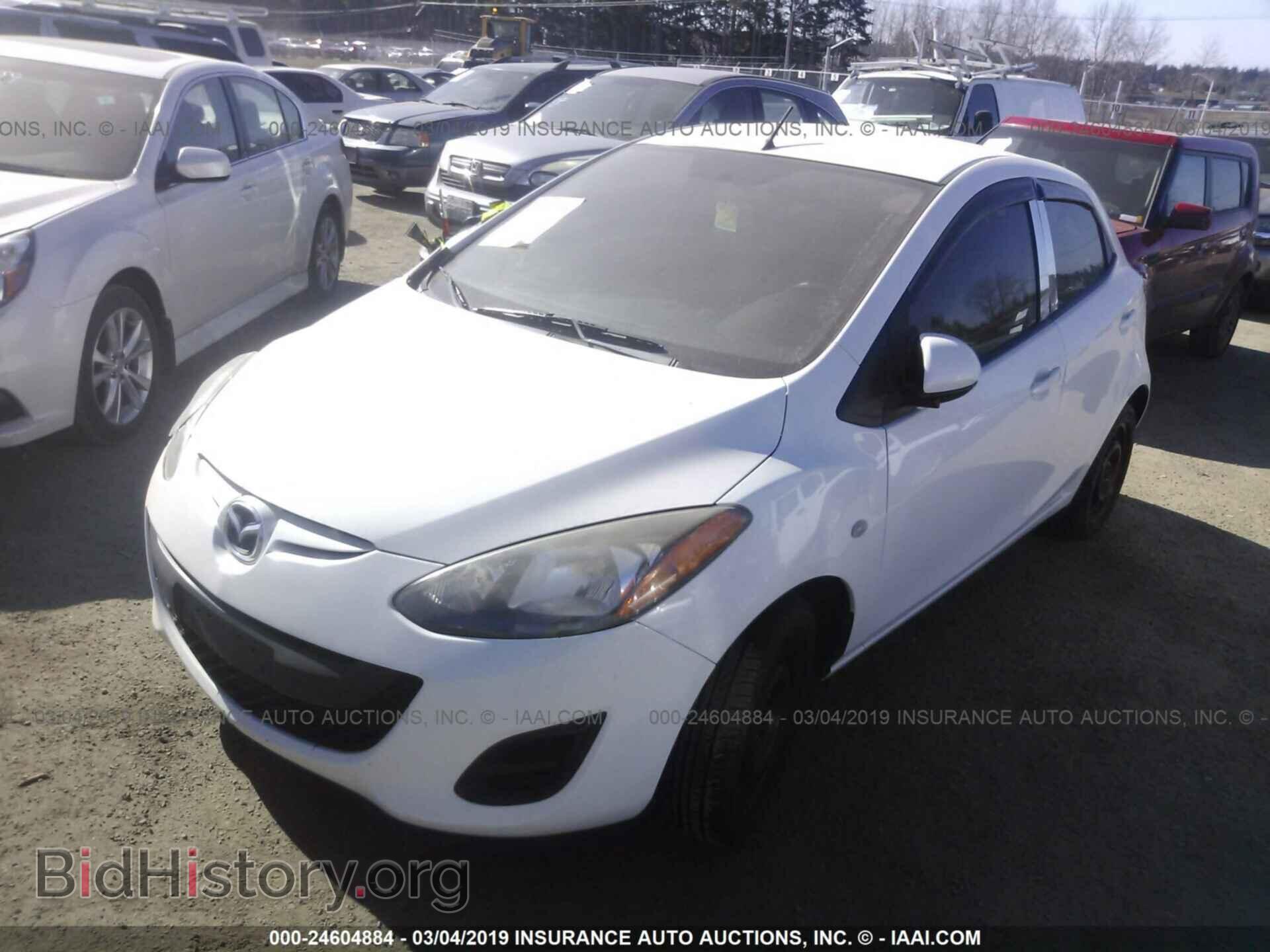 2011 MAZDA MAZDA2 - VIN: JM1DE1HZ1B0120971 - Фото 2