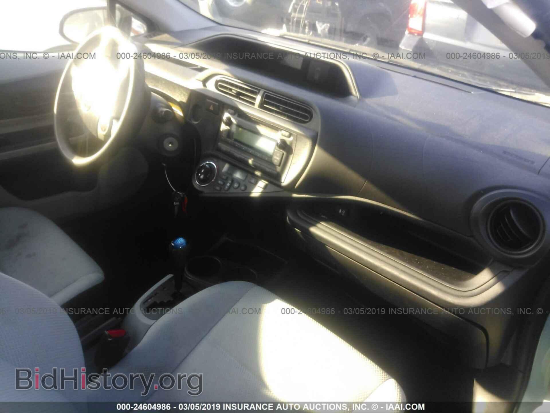 2013 TOYOTA PRIUS C - VIN: JTDKDTB34D1041432 - Photo 5