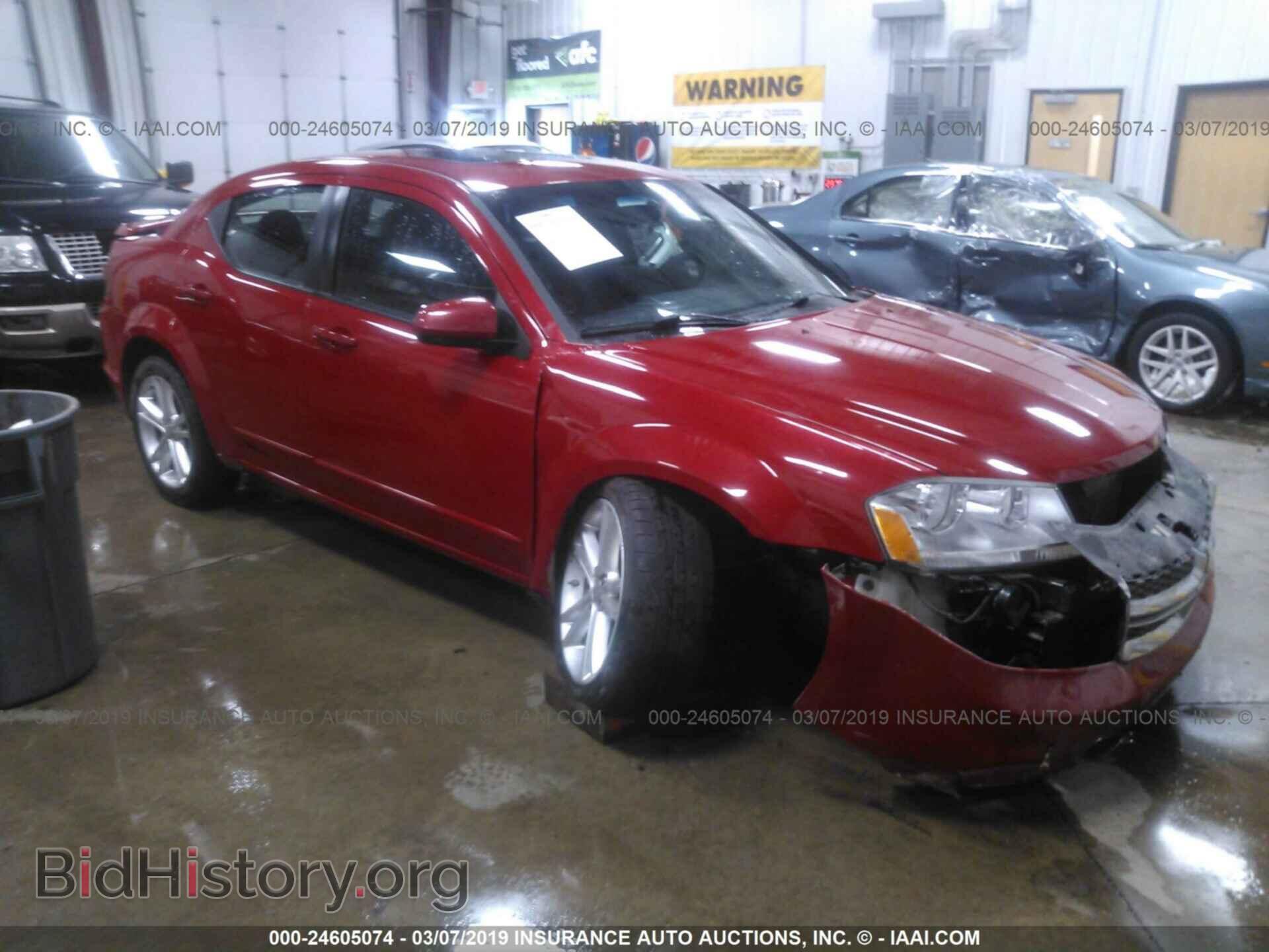 Фотография 1C3CDZEG7CN264677 - DODGE AVENGER 2012