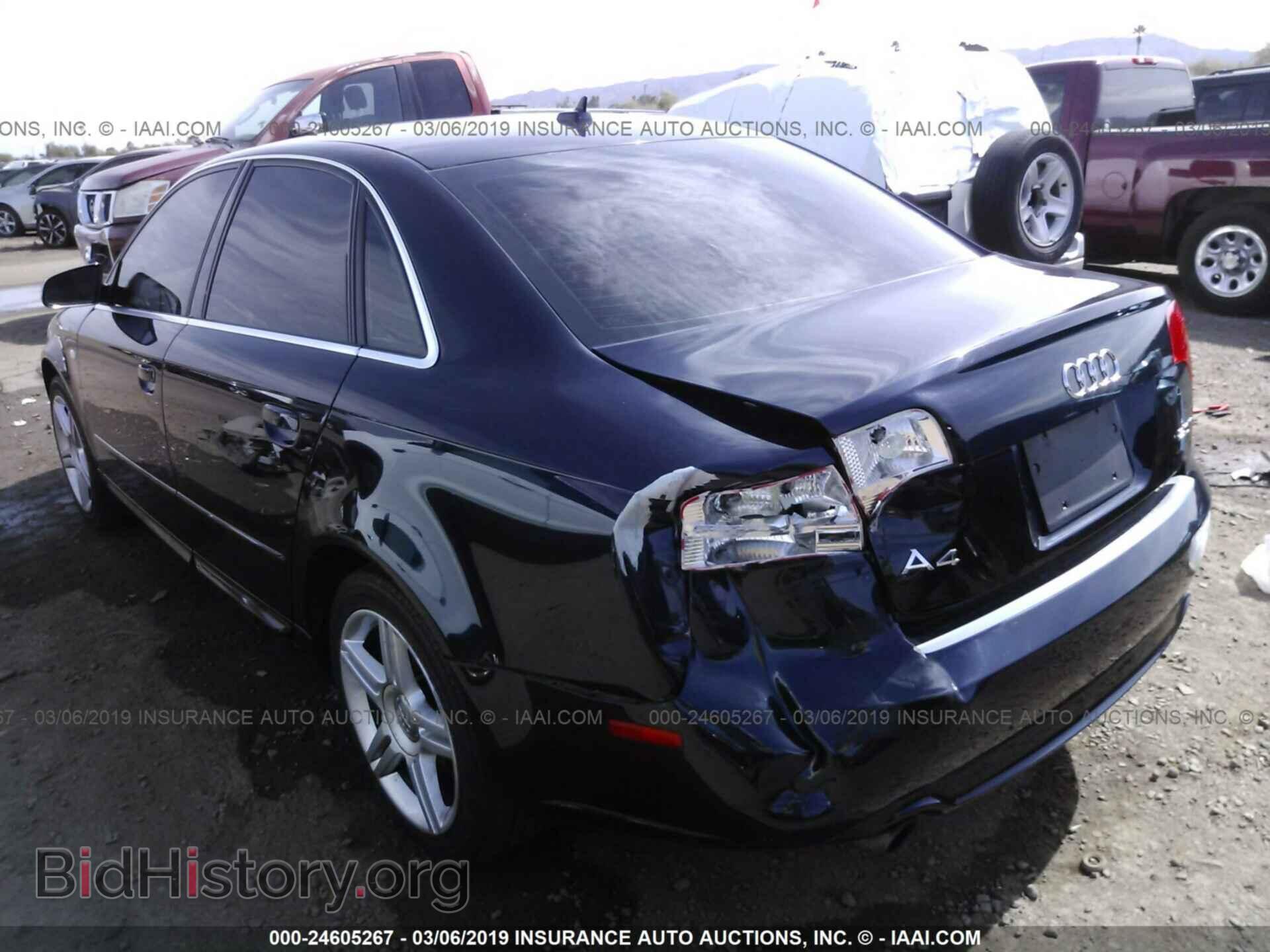 2008 AUDI A4 - VIN: WAUAF78E48A083303 - Фото 3