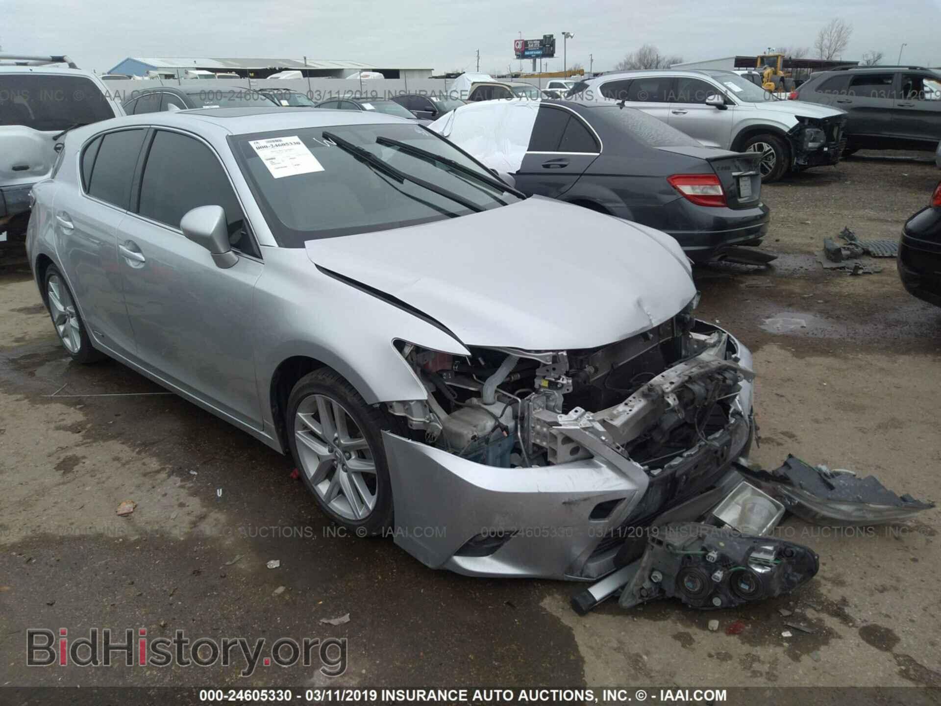 Photo JTHKD5BH7E2201790 - LEXUS CT 2014