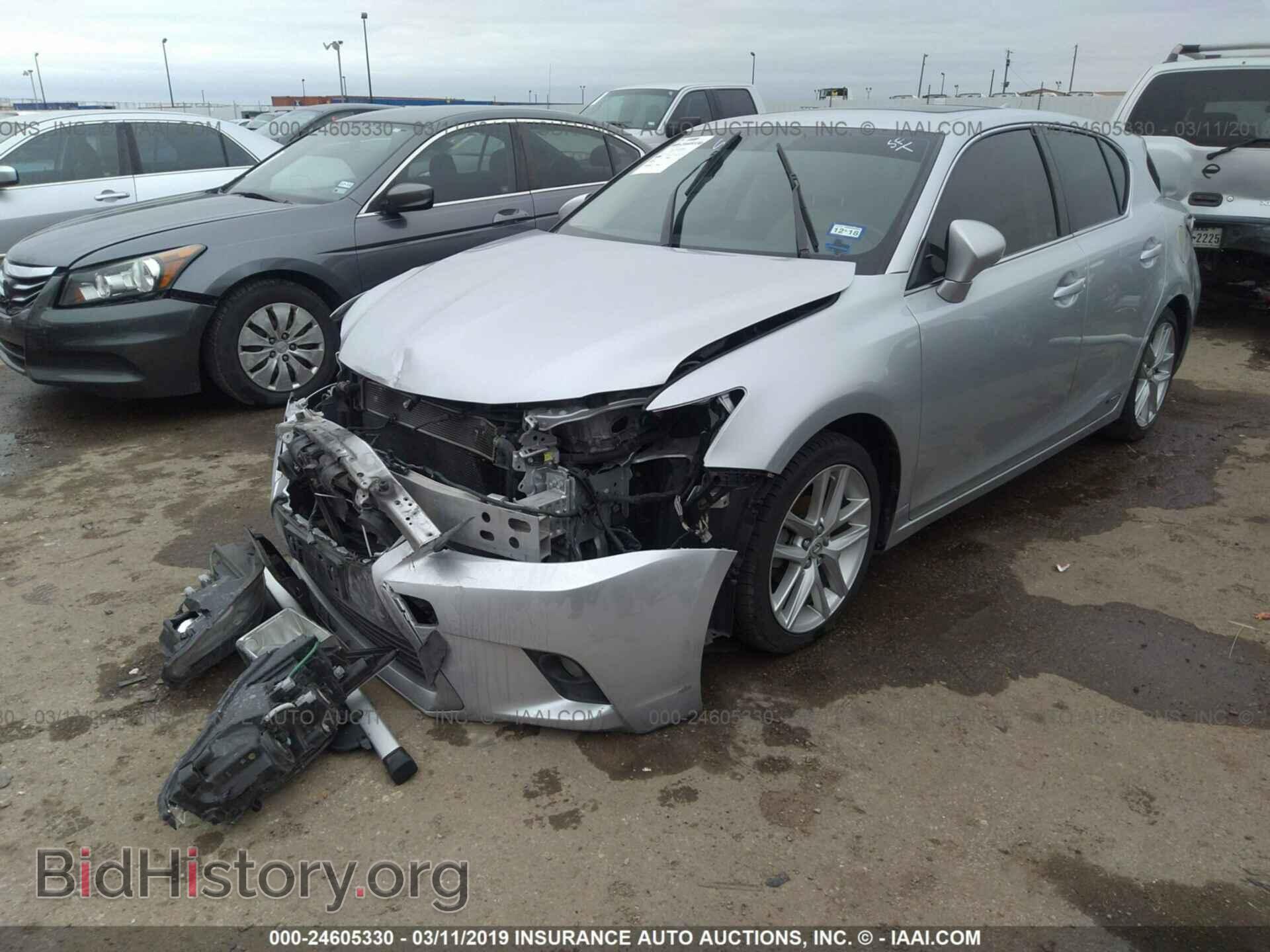 2014 LEXUS CT - VIN: JTHKD5BH7E2201790 - Фото 2