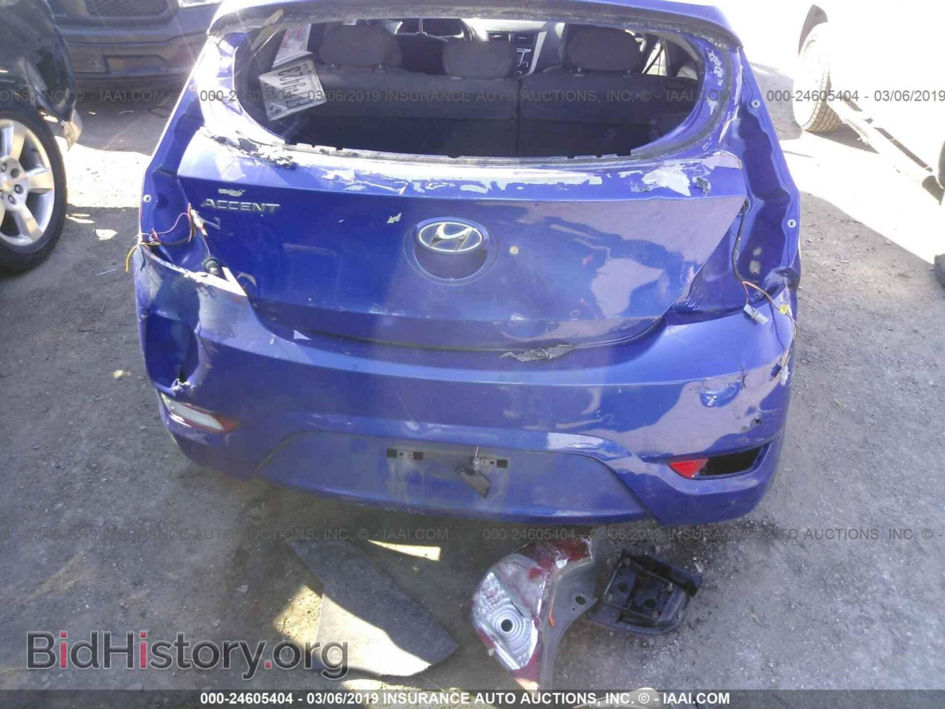 2012 HYUNDAI ACCENT - VIN: KMHCU5AE3CU047072 - Фото 6