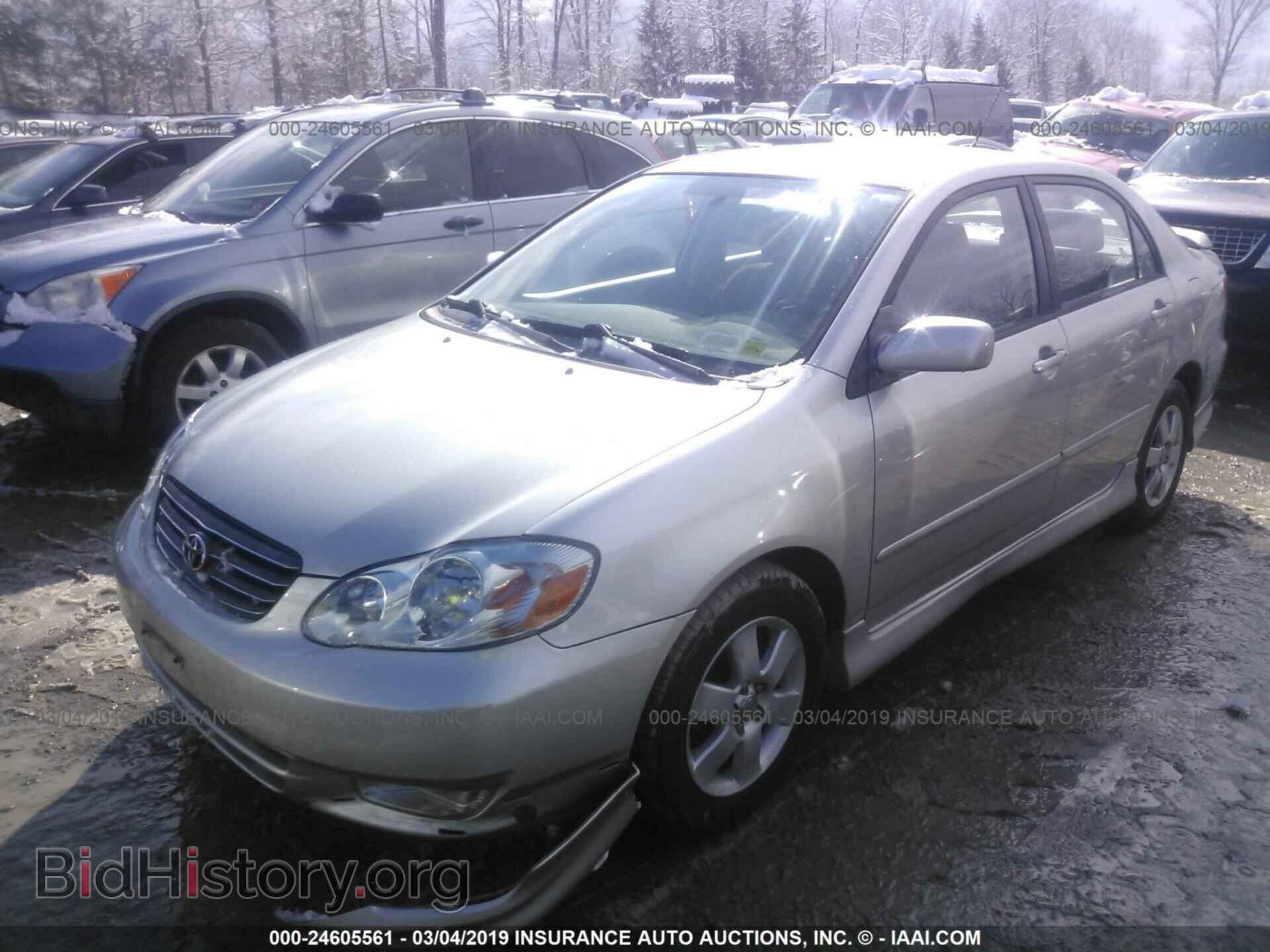 2003 TOYOTA COROLLA - VIN: 2T1BR32E43C122234 - Фото 2