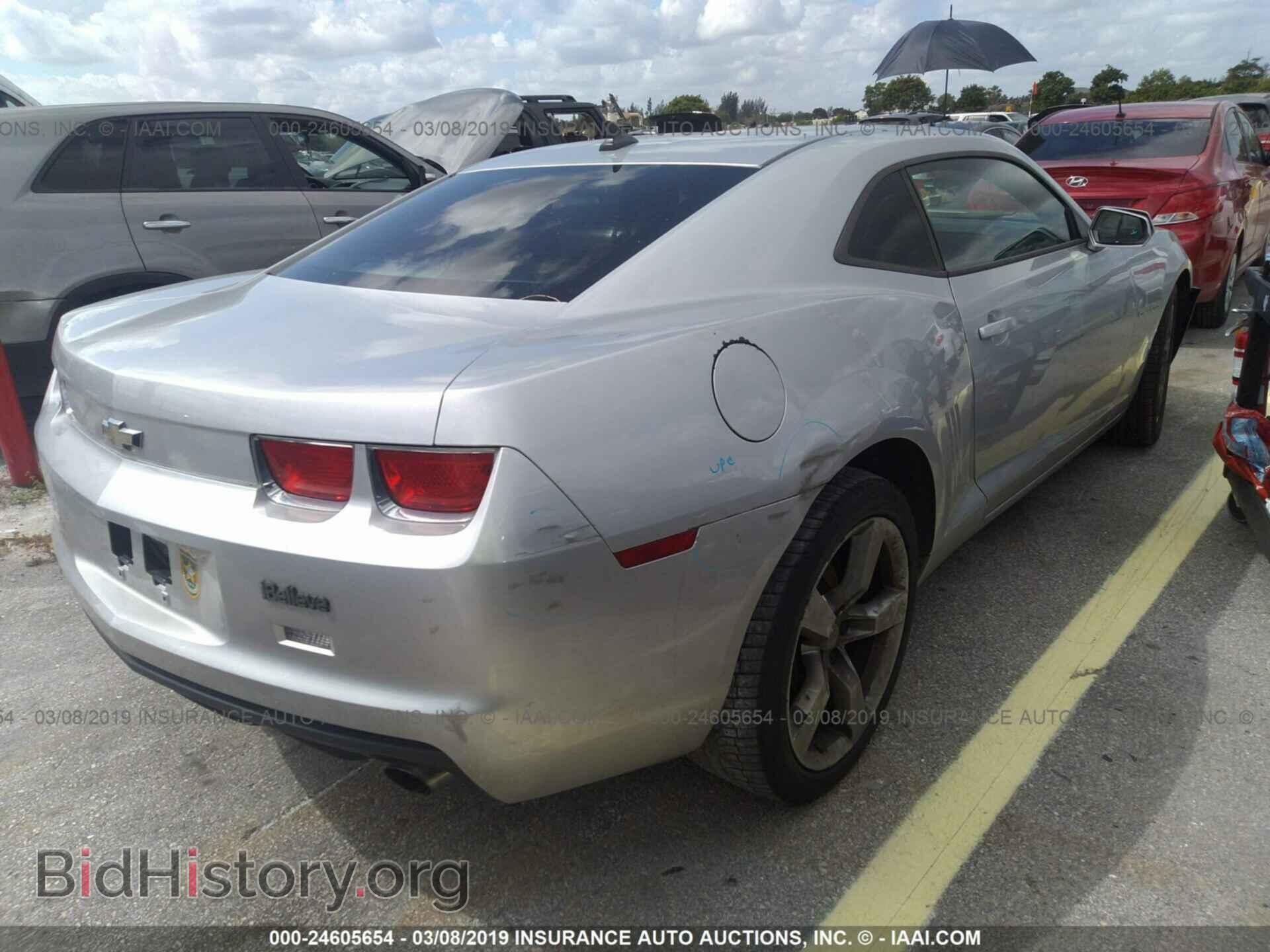 2010 CHEVROLET CAMARO - VIN: 2G1FA1EV4A9211512 - Фото 4