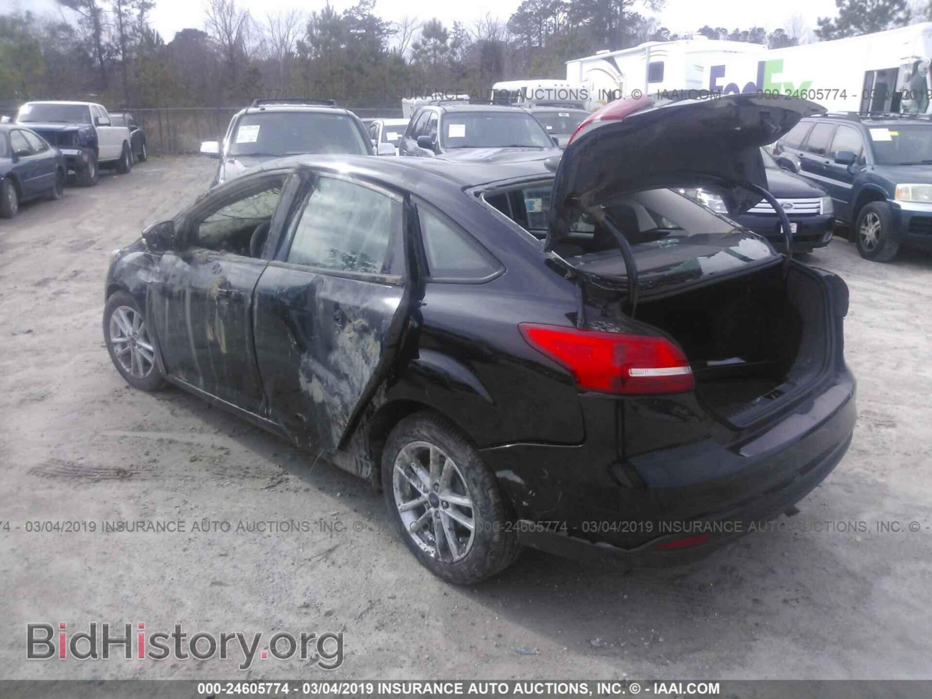 2016 FORD FOCUS - VIN: 1FADP3F22GL381680 - Фото 3