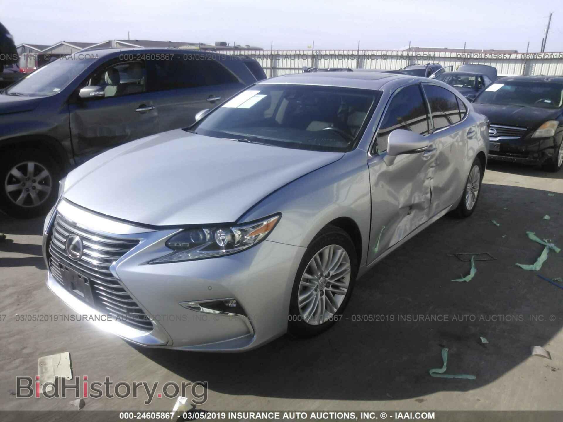 2016 LEXUS ES - VIN: JTHBK1GG2G2212858 - Фото 2