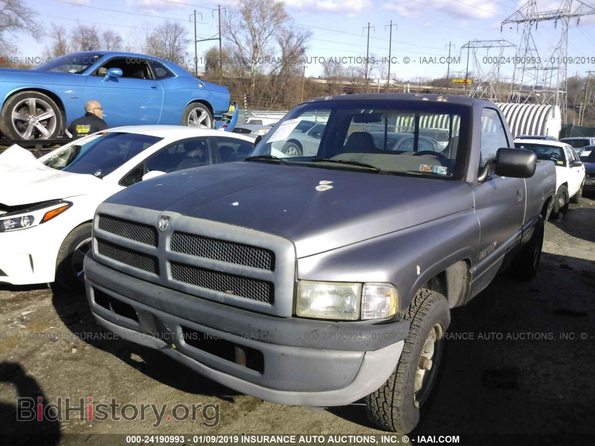 1994 DODGE RAM 1500 - VIN: 1B7HC16X5RS604505 - Фото 2