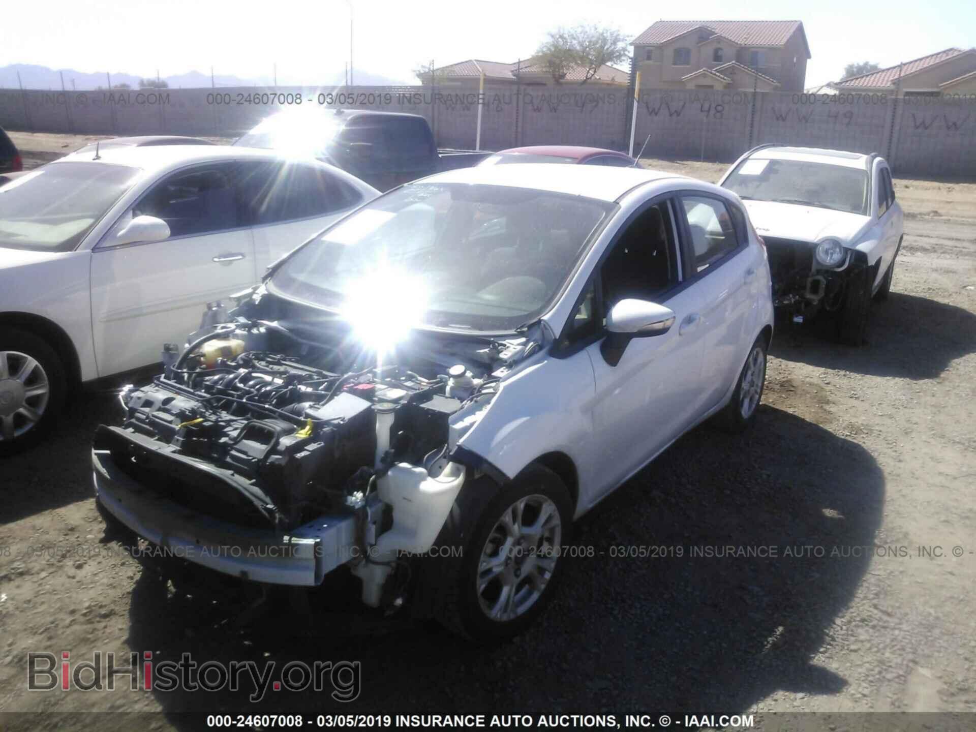 2014 FORD FIESTA - VIN: 3FADP4EJ3EM114462 - Фото 2