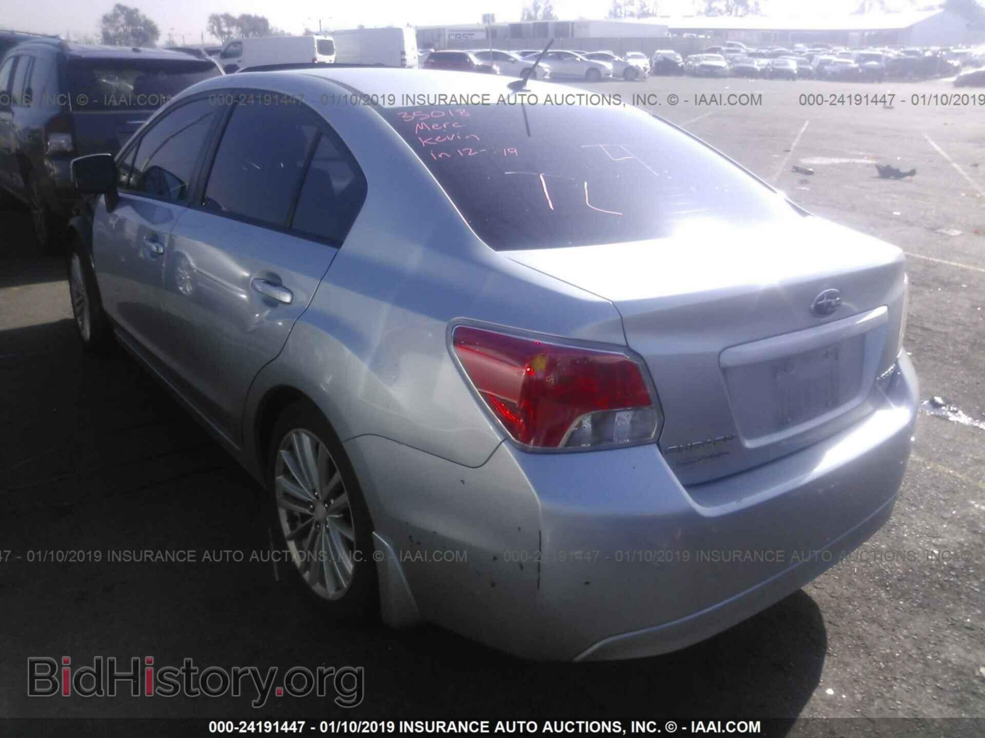 2012 SUBARU IMPREZA - VIN: JF1GJAD61CH007194 - Фото 3