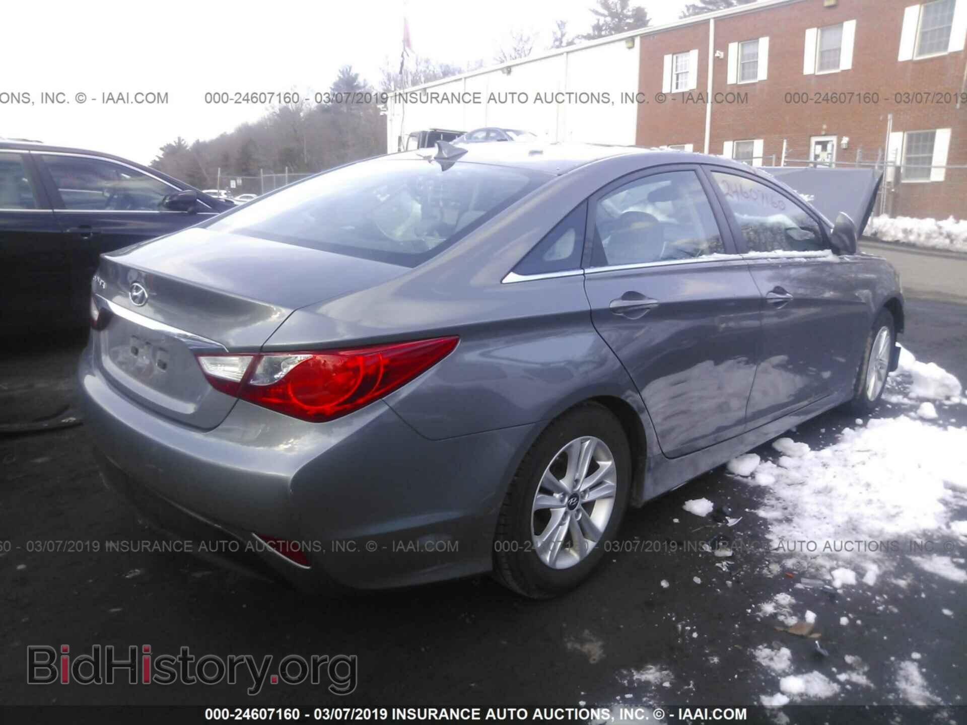 2014 HYUNDAI SONATA - VIN: 5NPEB4AC5EH860955 - Фото 4