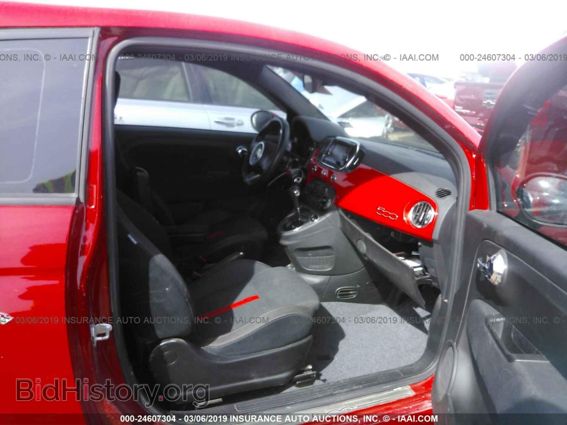 2016 FIAT 500 - VIN: 3C3CFFFH6GT126022 - Фото 5