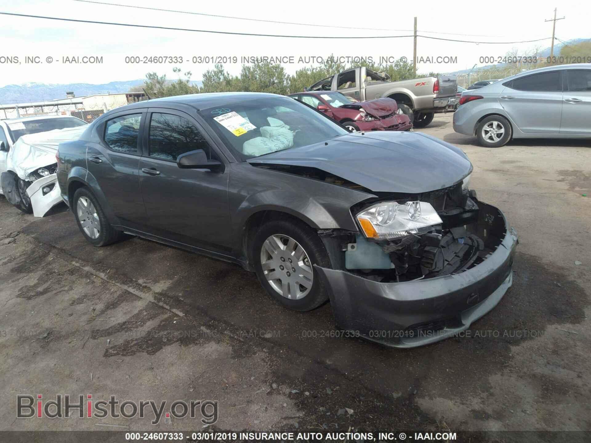 Photo 1C3CDZAB8CN132277 - DODGE AVENGER 2012