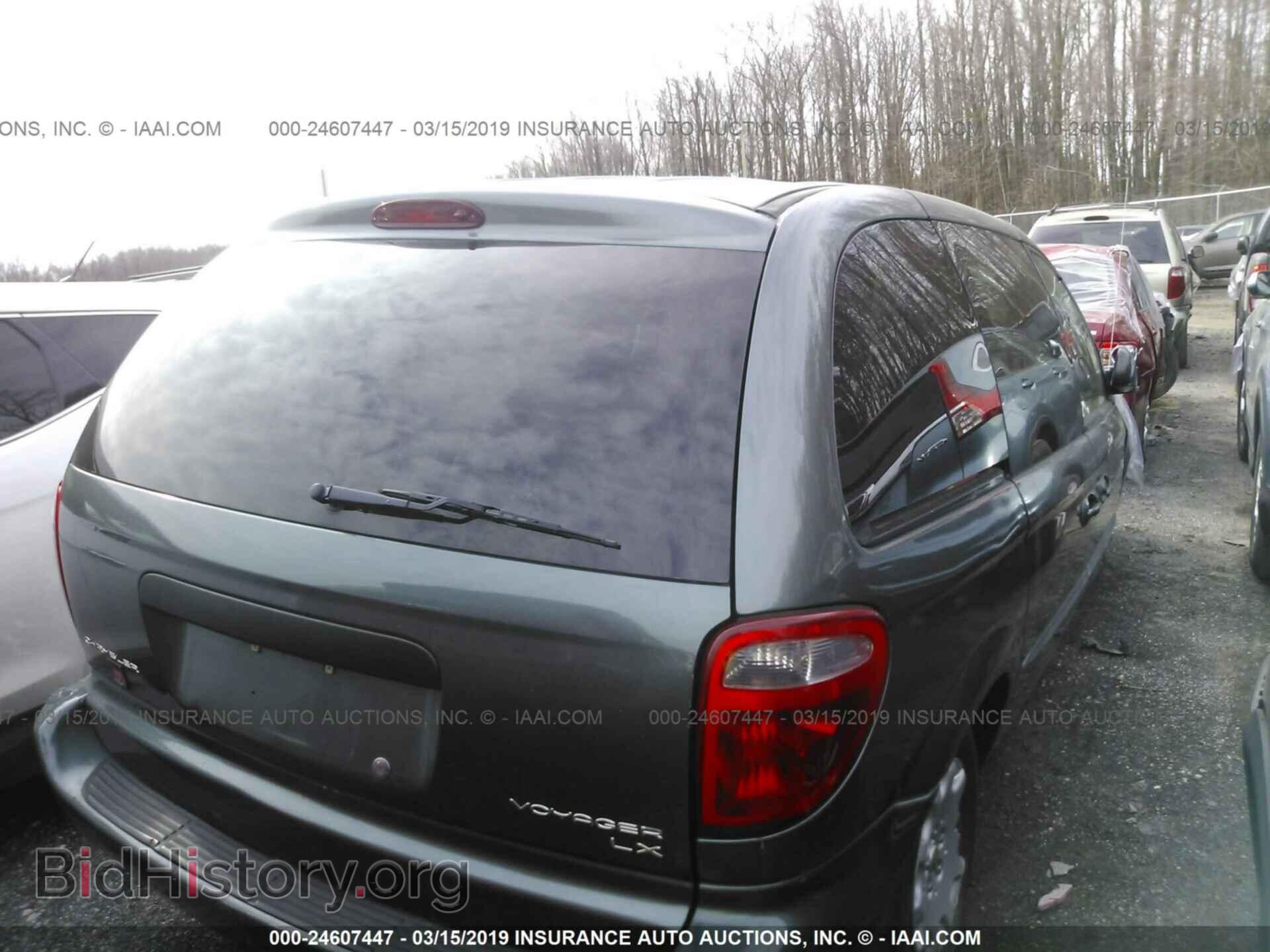 2003 CHRYSLER VOYAGER - VIN: 1C4GJ25B03B147672 - Фото 4