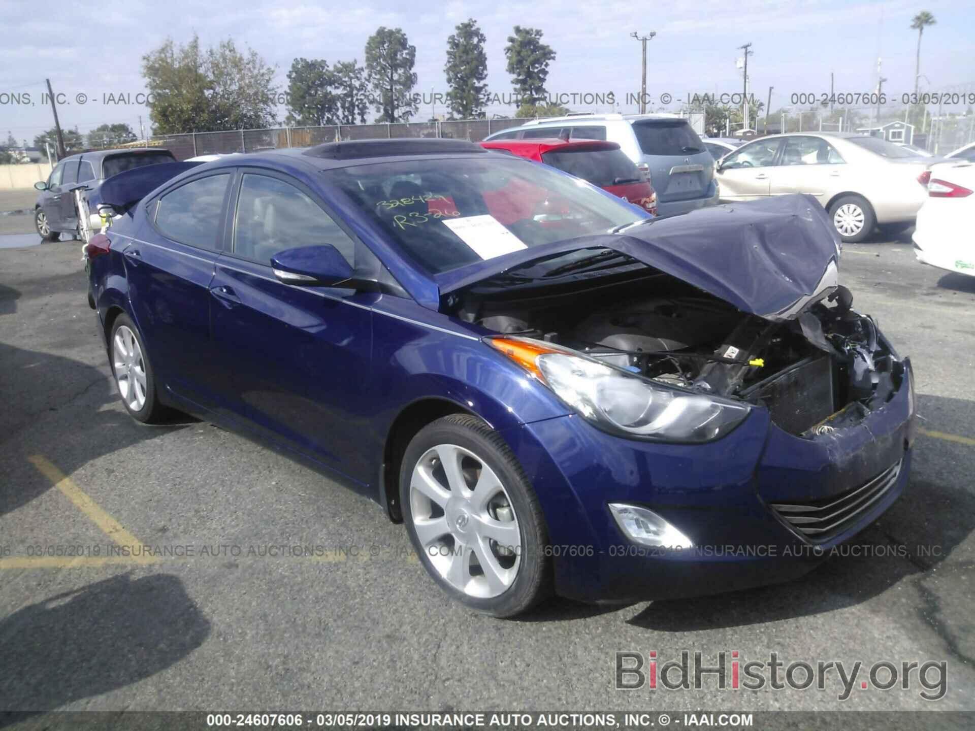 Photo 5NPDH4AEXDH296097 - HYUNDAI ELANTRA 2013