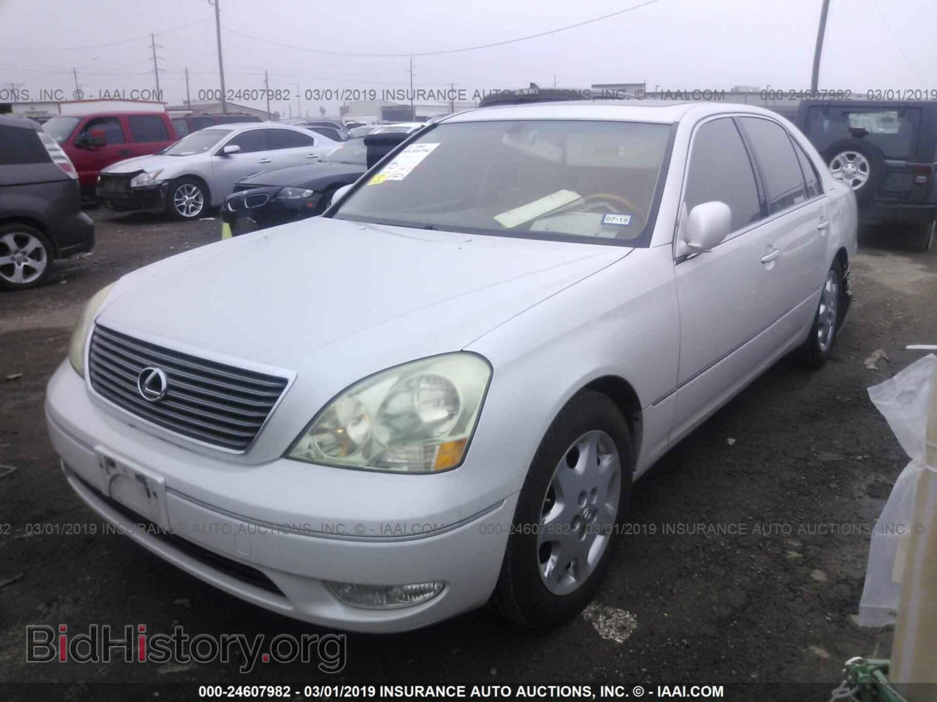 2003 LEXUS LS - VIN: JTHBN30F930119233 - Фото 2