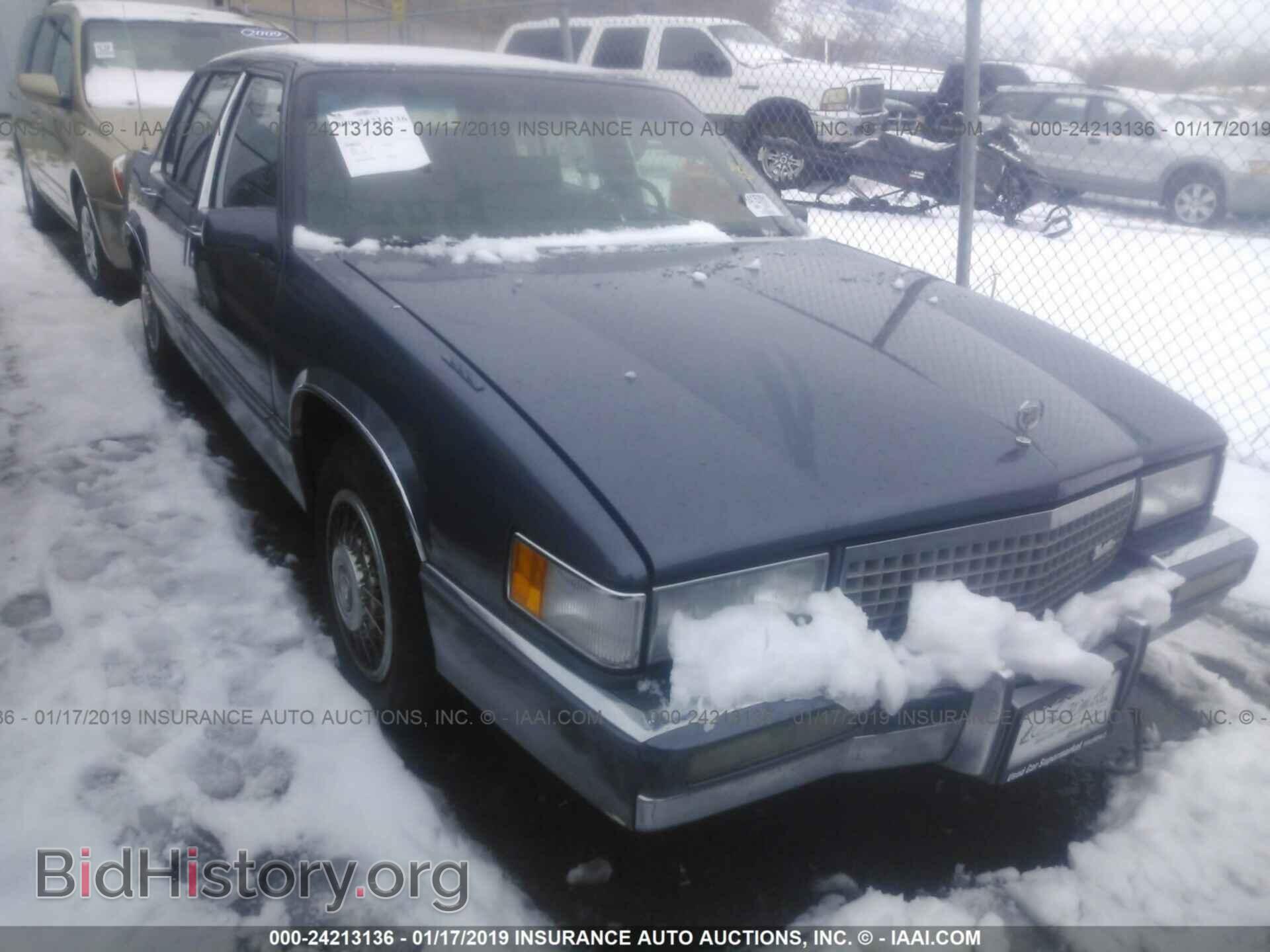 Фотография 1G6CD5337L4252557 - CADILLAC DEVILLE 1990