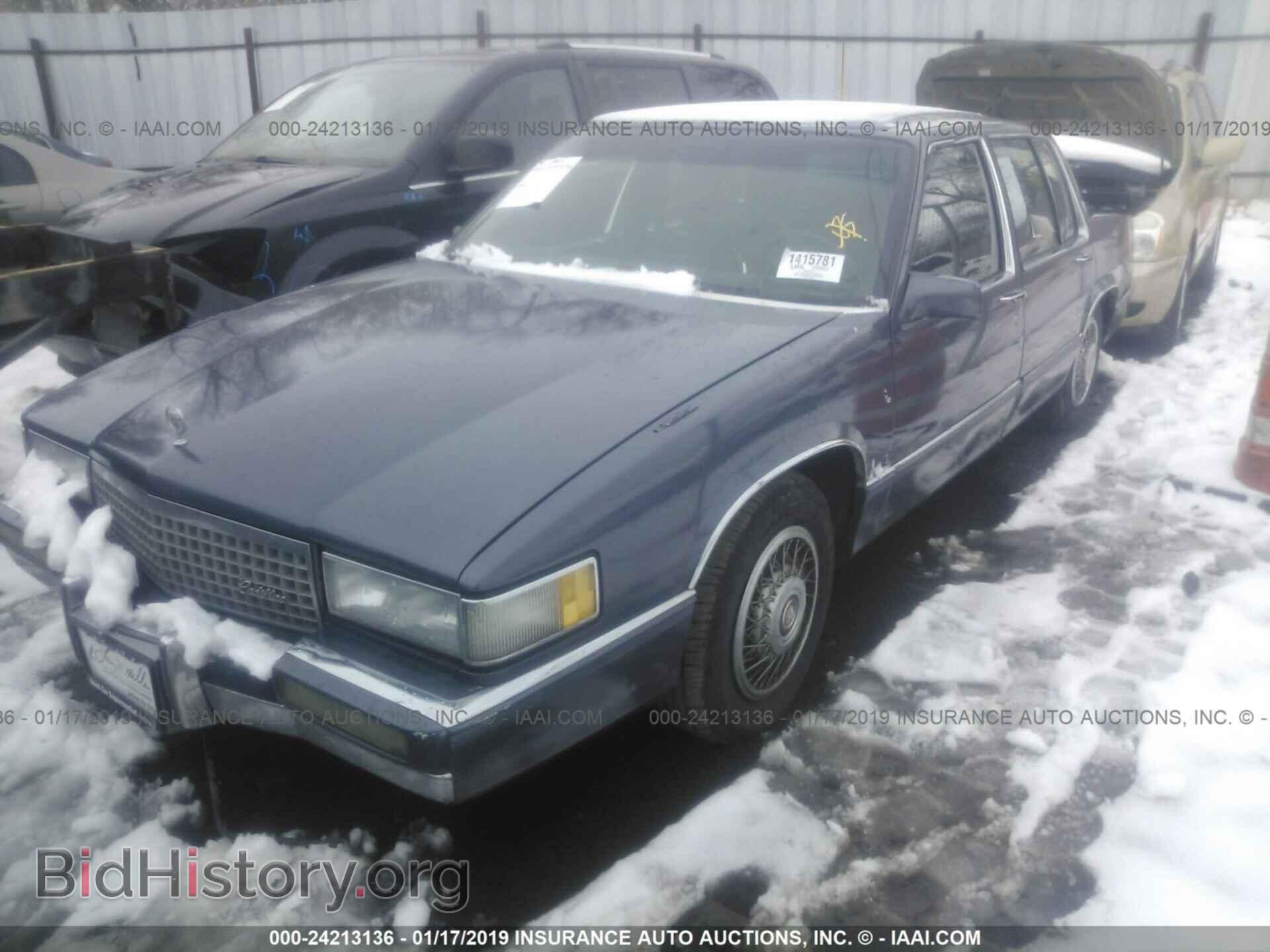 1990 CADILLAC DEVILLE - VIN: 1G6CD5337L4252557 - Фото 2